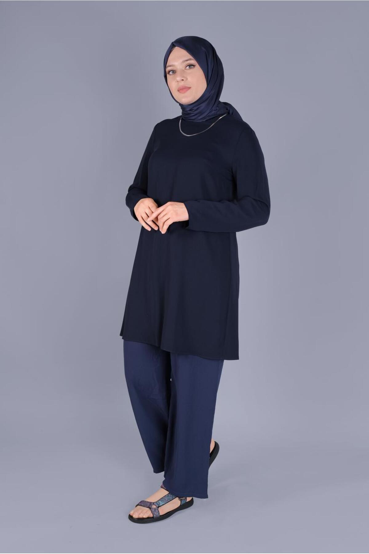 تونیک زنانه راسته آستین بلند | آلوینا Alvina 20YTNK0040883