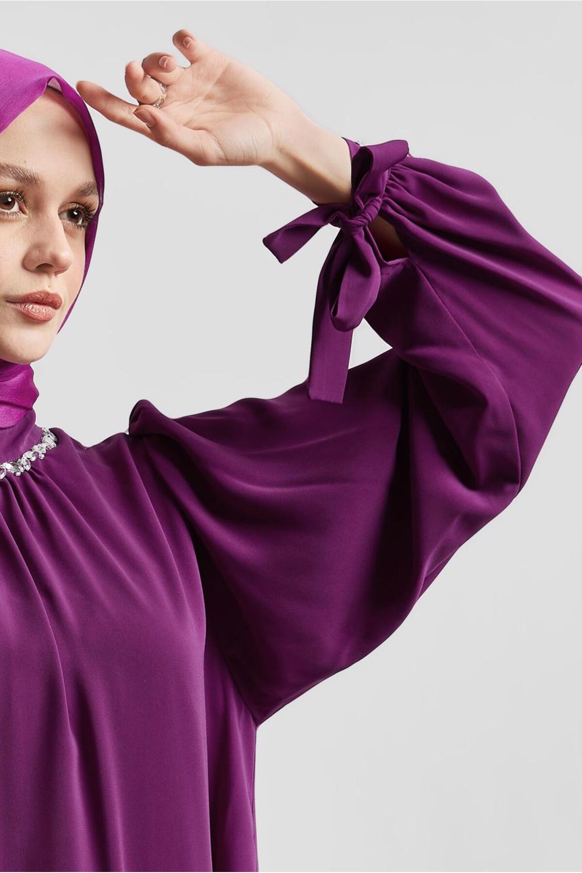 تونیک زنانه راسته آستین بلند | آلوینا Alvina 25YTNK0044687