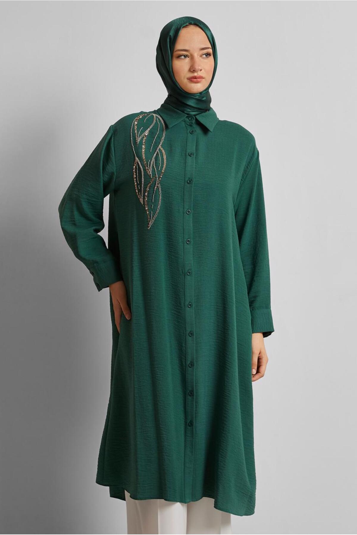 تونیک زنانه راسته آستین استاندارد | آلوینا Alvina 25YTNK0044783