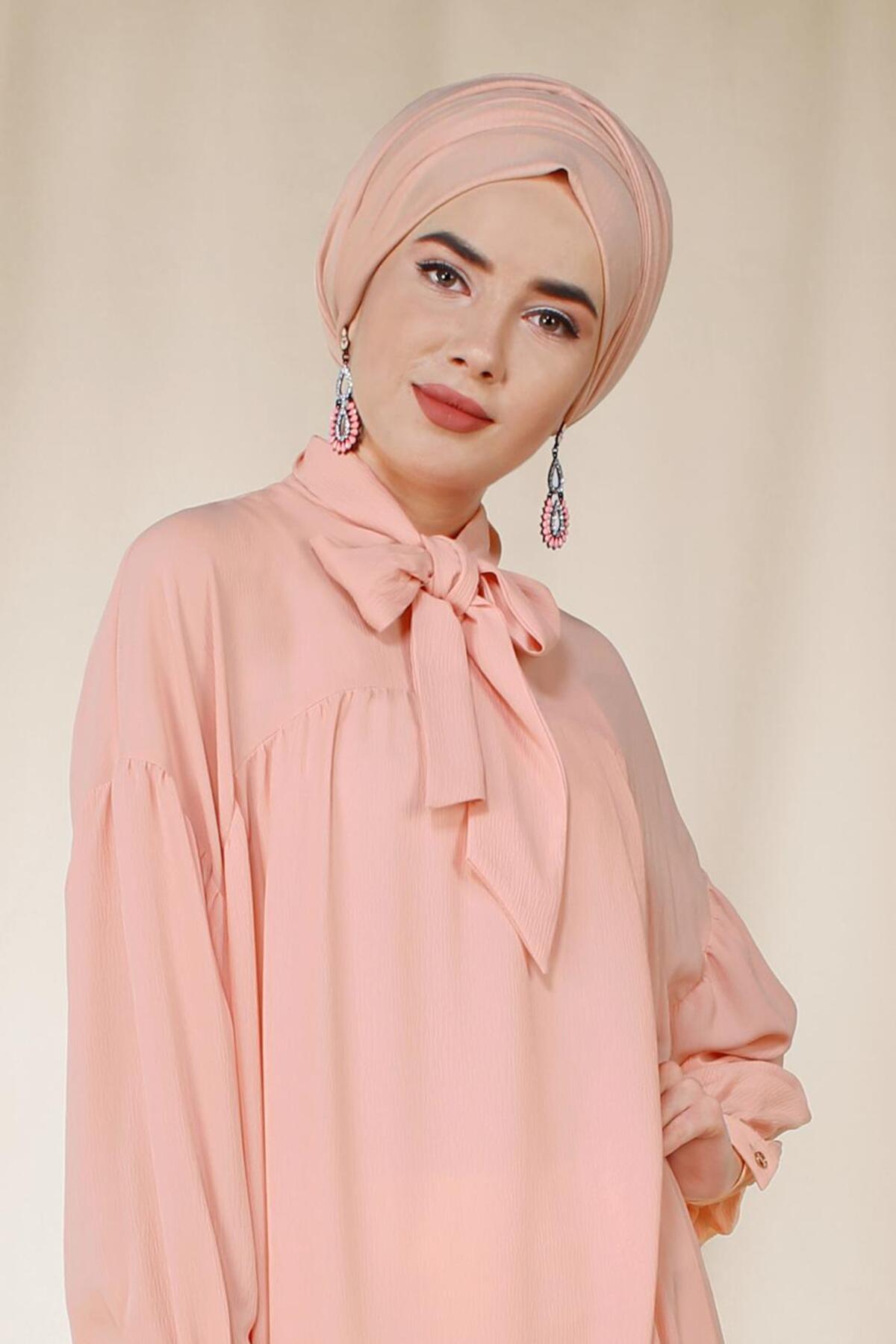 تونیک زنانه راسته آستین بلند | آلوینا Alvina 19YTNK004111
