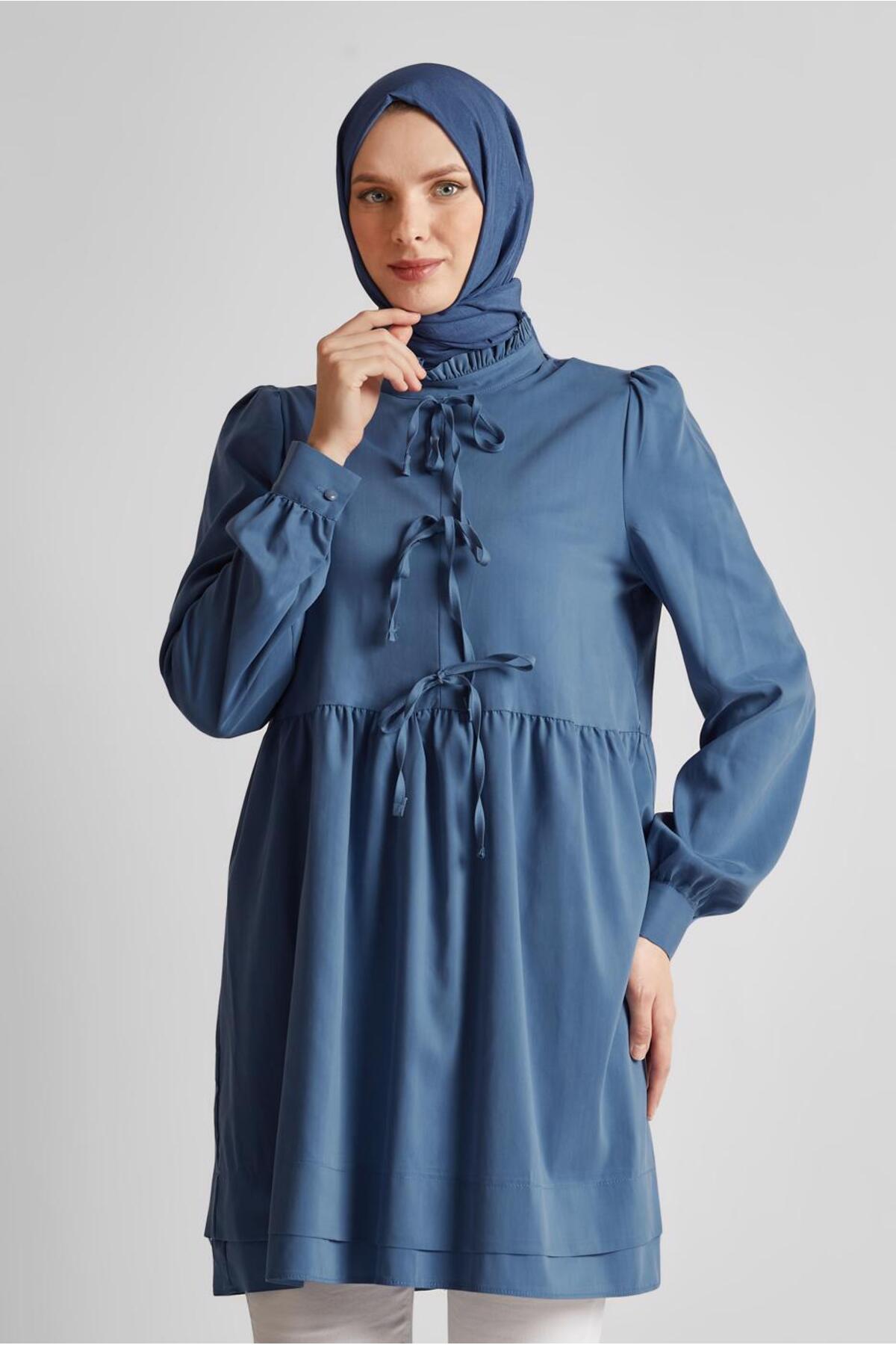 تونیک زنانه راسته آستین استاندارد | آلوینا Alvina 25YTNK0045644