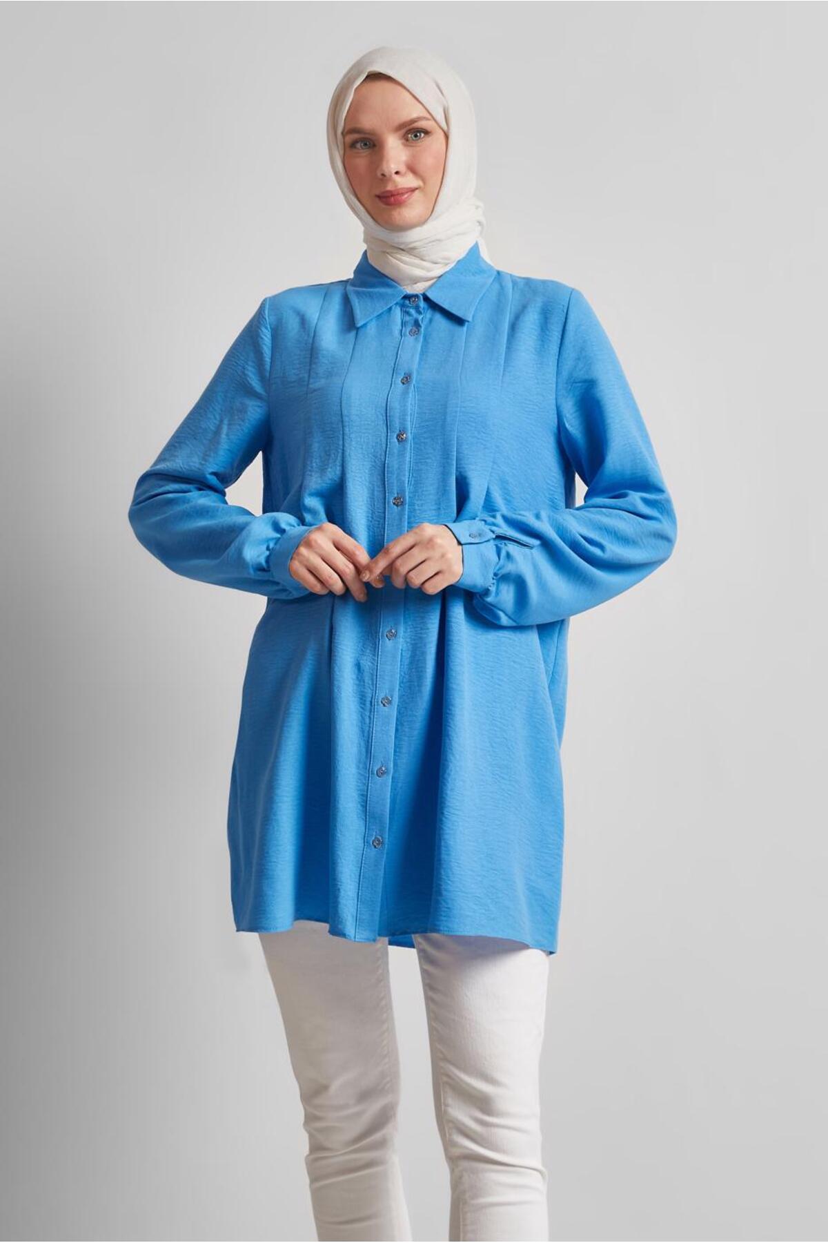 تونیک زنانه راسته آستین استاندارد | آلوینا Alvina 25YTNK0045496