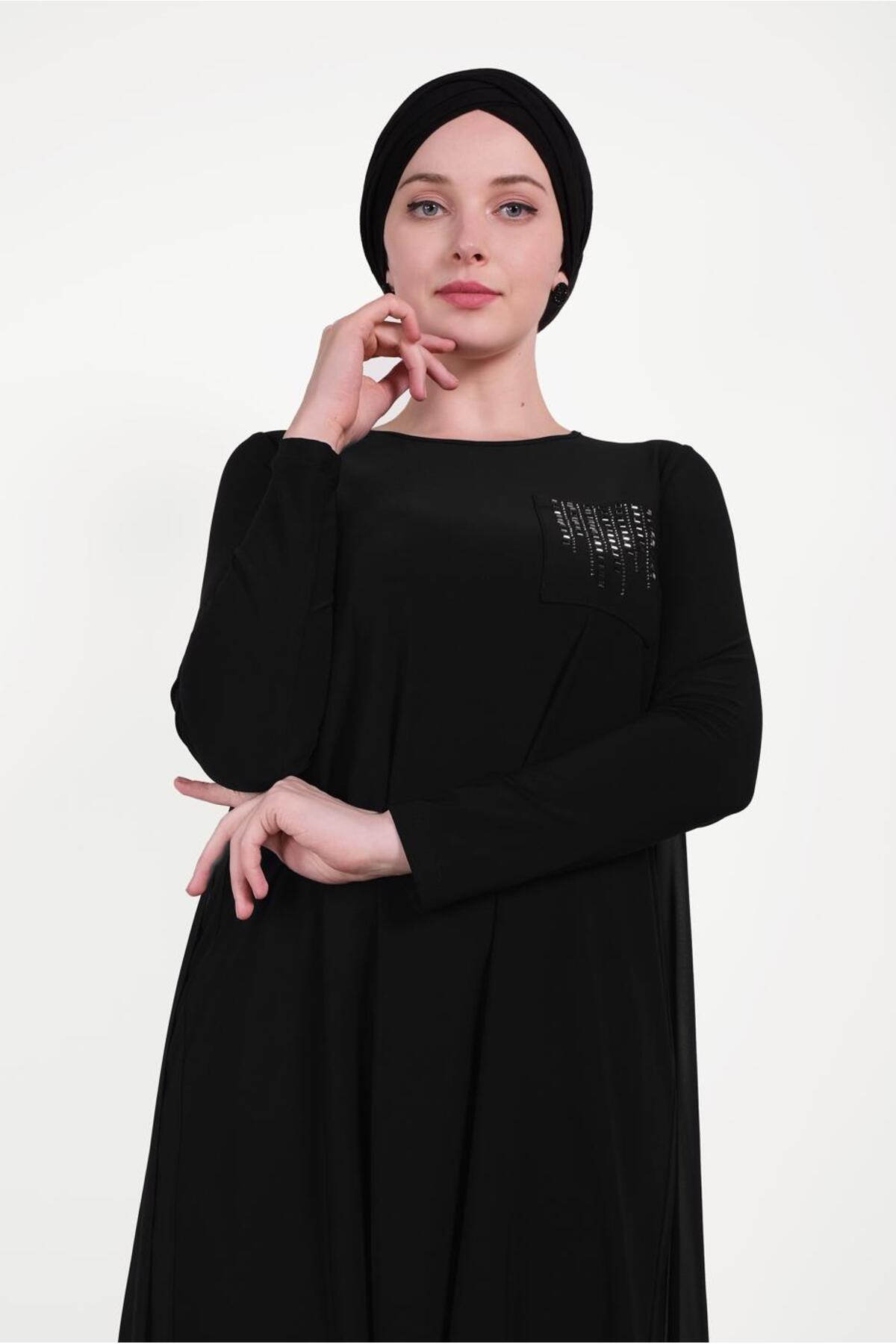 تونیک زنانه راسته آستین بلند | آلوینا Alvina 20YTNK0040514