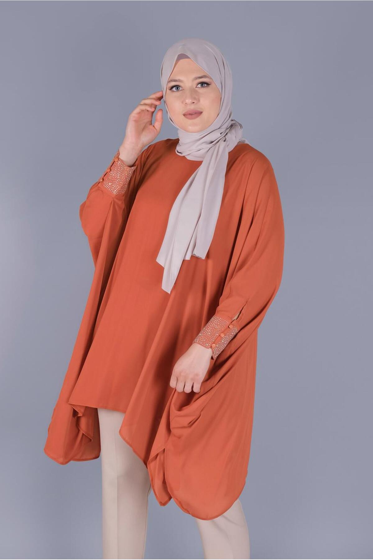 تونیک زنانه راسته آستین استاندارد | آلوینا Alvina 20YTNK0040858