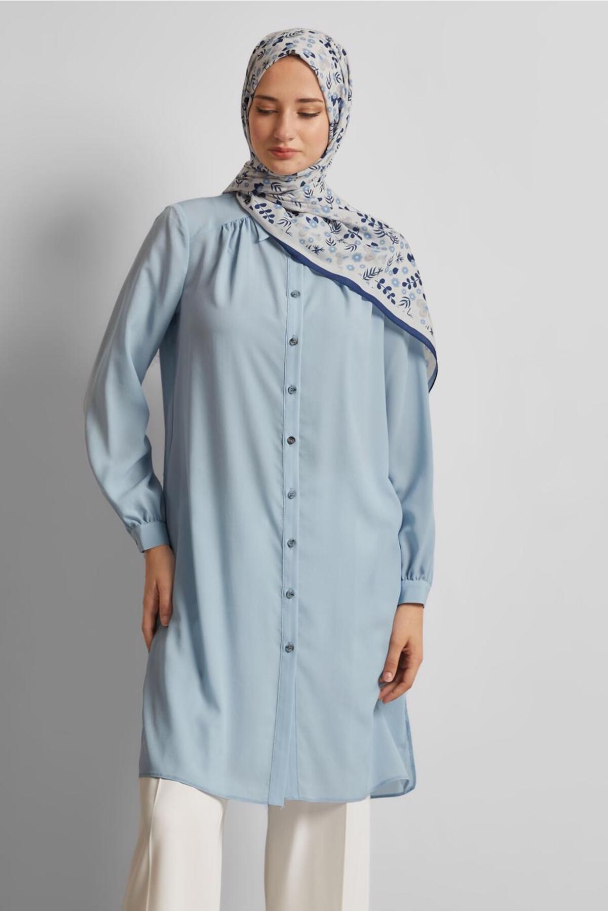 تونیک زنانه راسته آستین استاندارد | آلوینا Alvina 25YTNK0045416