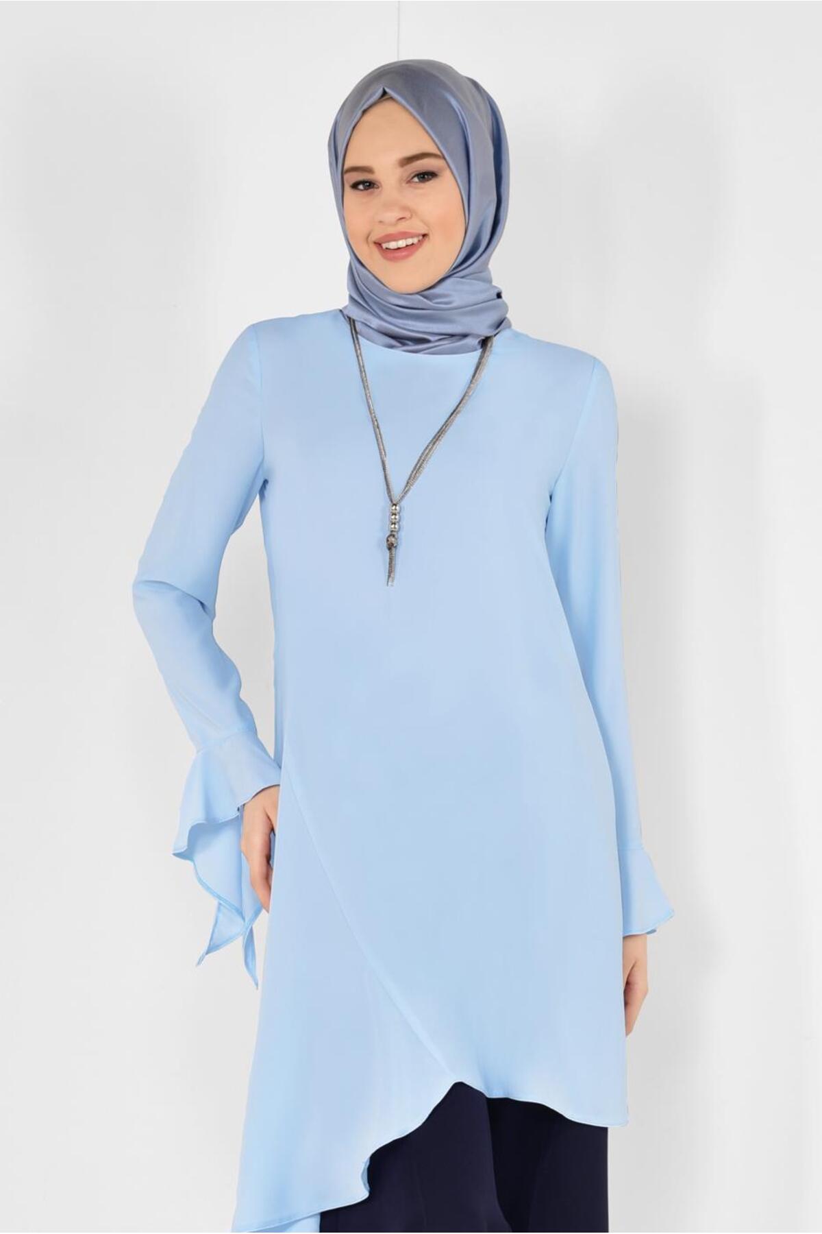 تونیک زنانه راسته آستین بلند | آلوینا Alvina 19YTNK004852