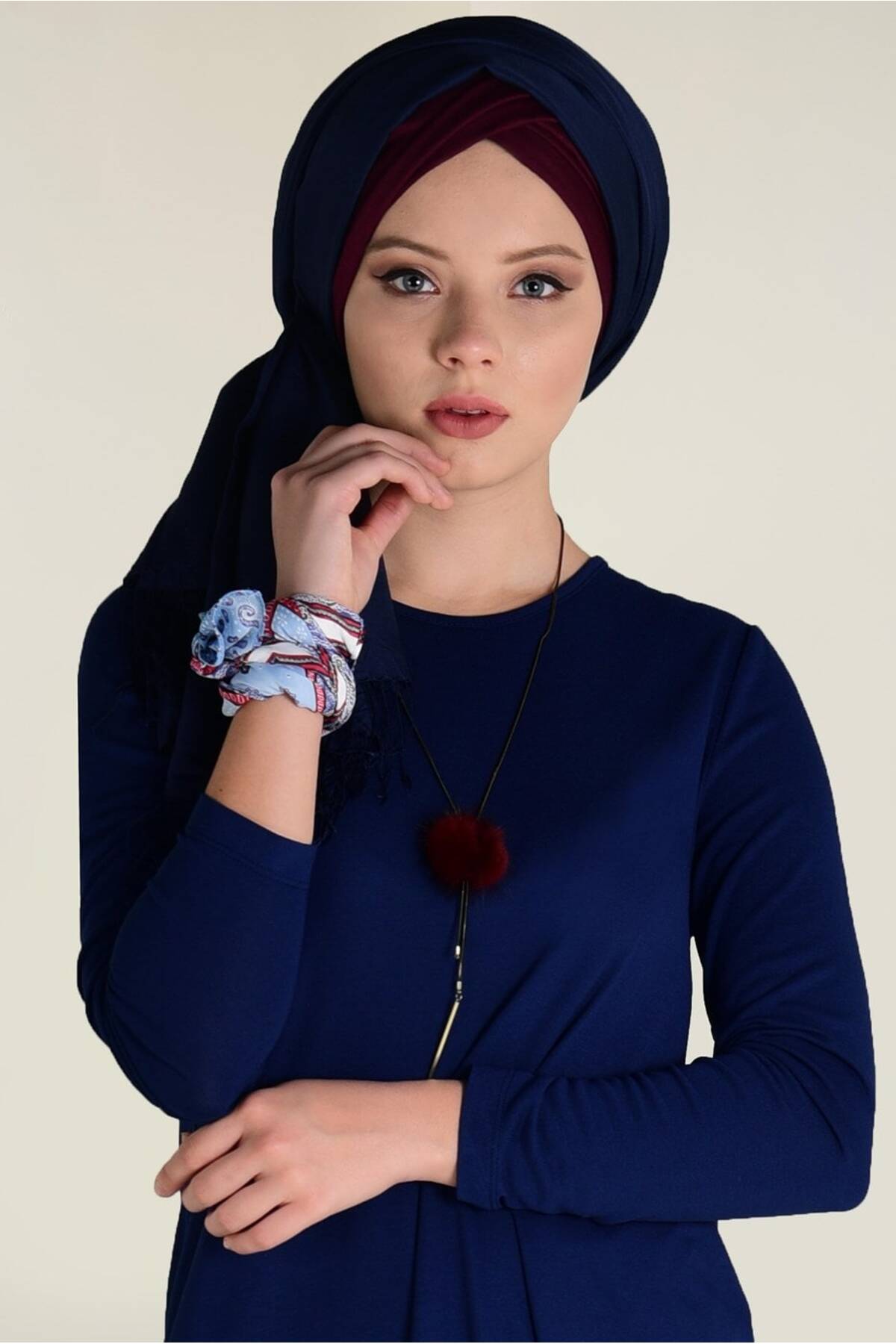 تونیک زنانه راسته آستین بلند | آلوینا Alvina 19KTNK004578