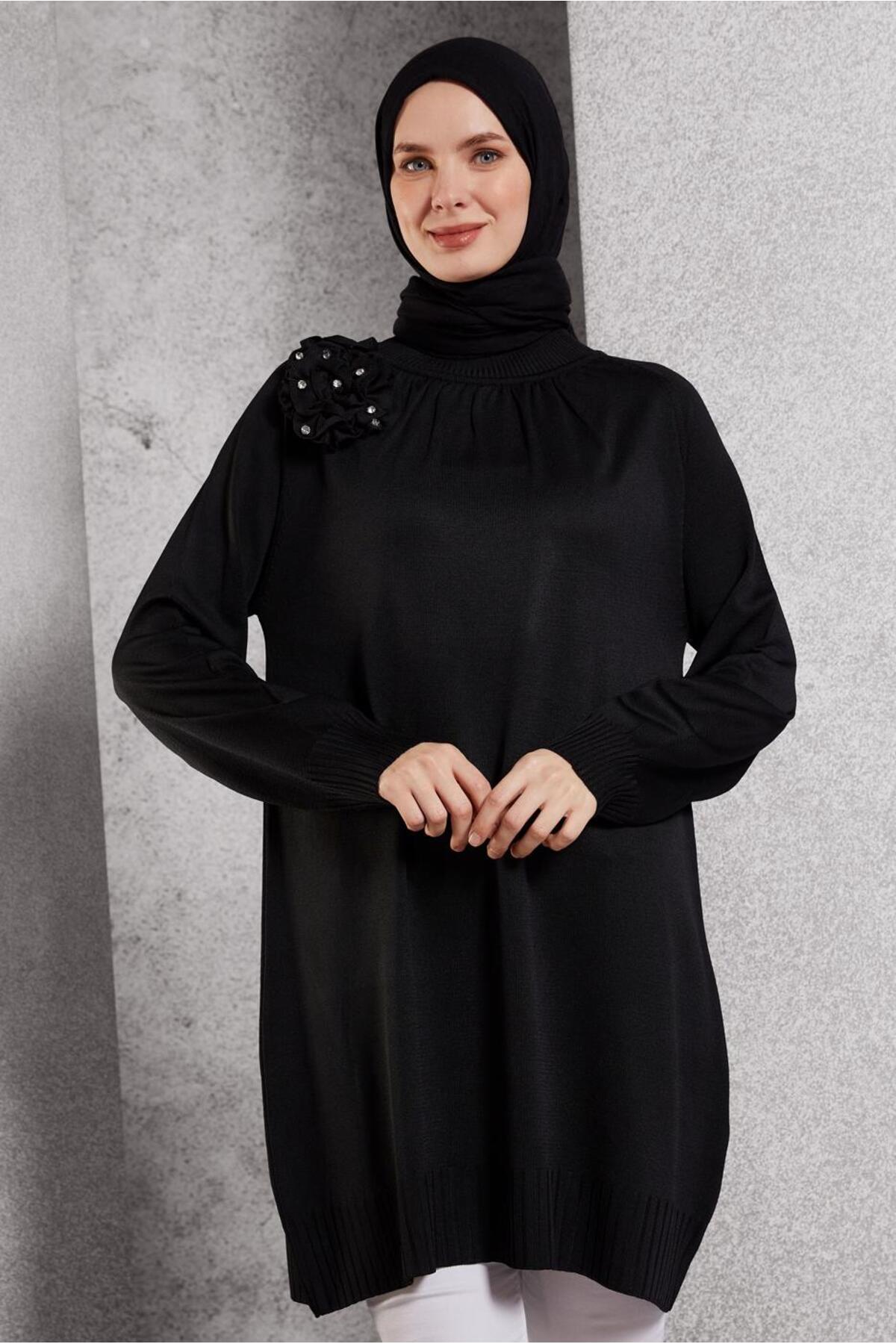 تونیک زنانه راسته آستین بلند | آلوینا Alvina 25KTNK0044987