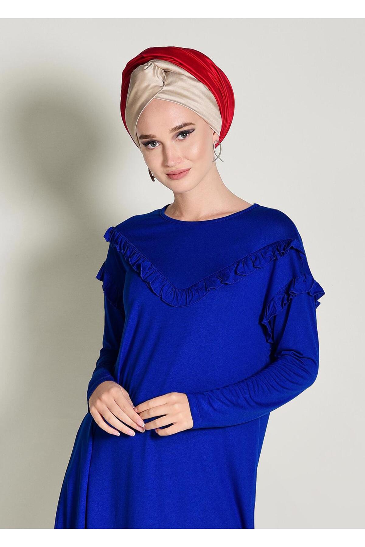 تونیک زنانه راسته آستین بلند | آلوینا Alvina 19YTNK004363