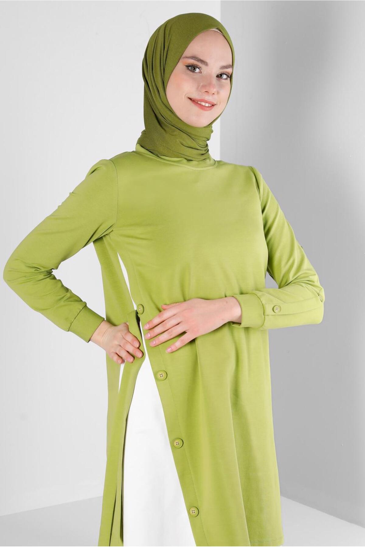 تونیک زنانه راسته آستین بلند | آلوینا Alvina 23YESF0043697