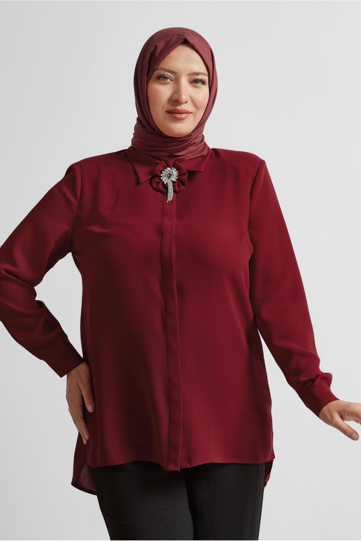 تونیک زنانه راسته آستین استاندارد | آلوینا Alvina 25YTNK0020752