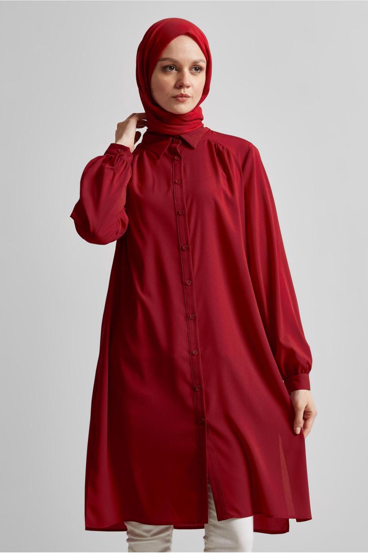 تونیک زنانه راسته آستین استاندارد | آلوینا Alvina 25YTNK0045416