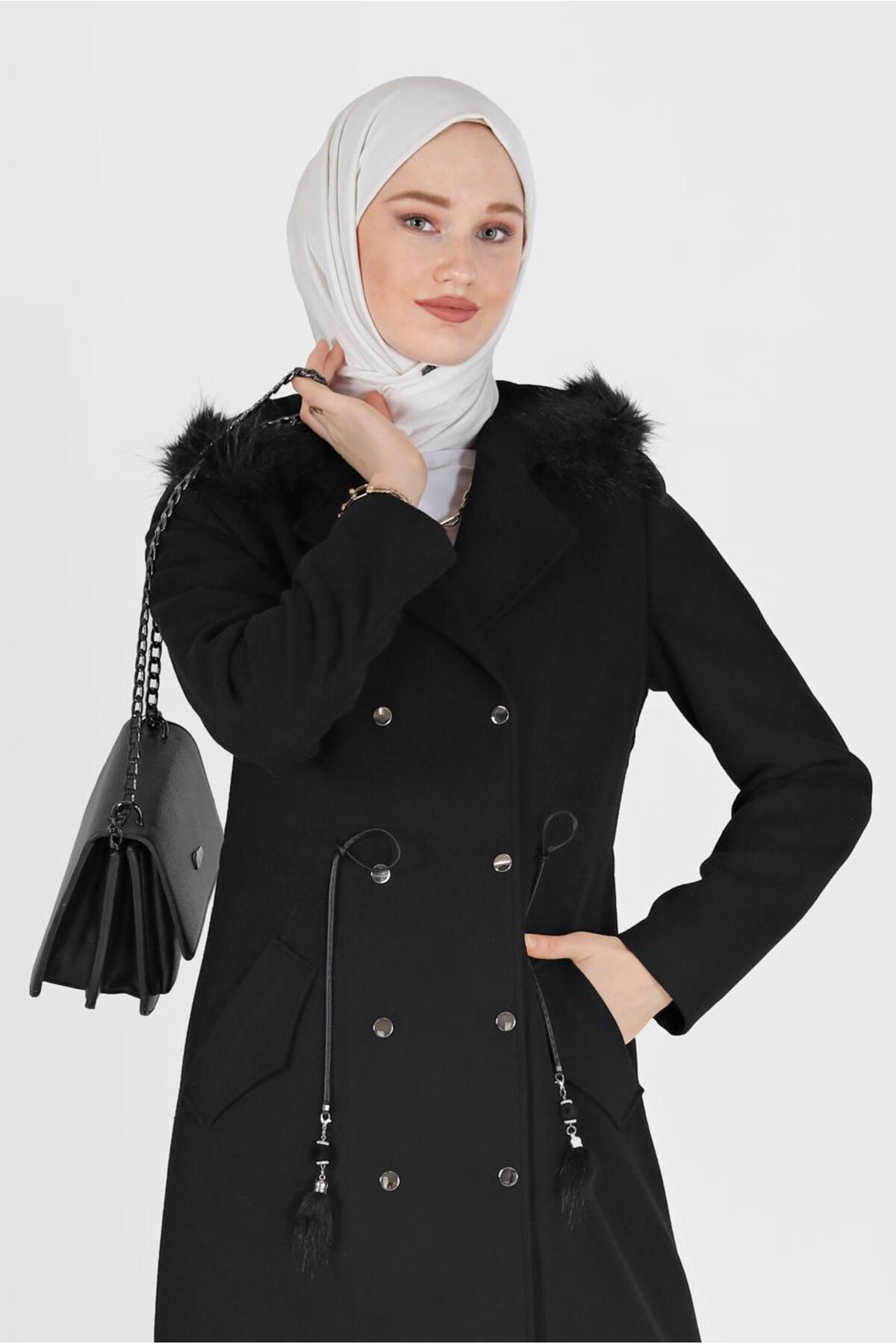 پالتو زنانه راسته آستین استاندارد | آلوینا Alvina 22KMNT0090207