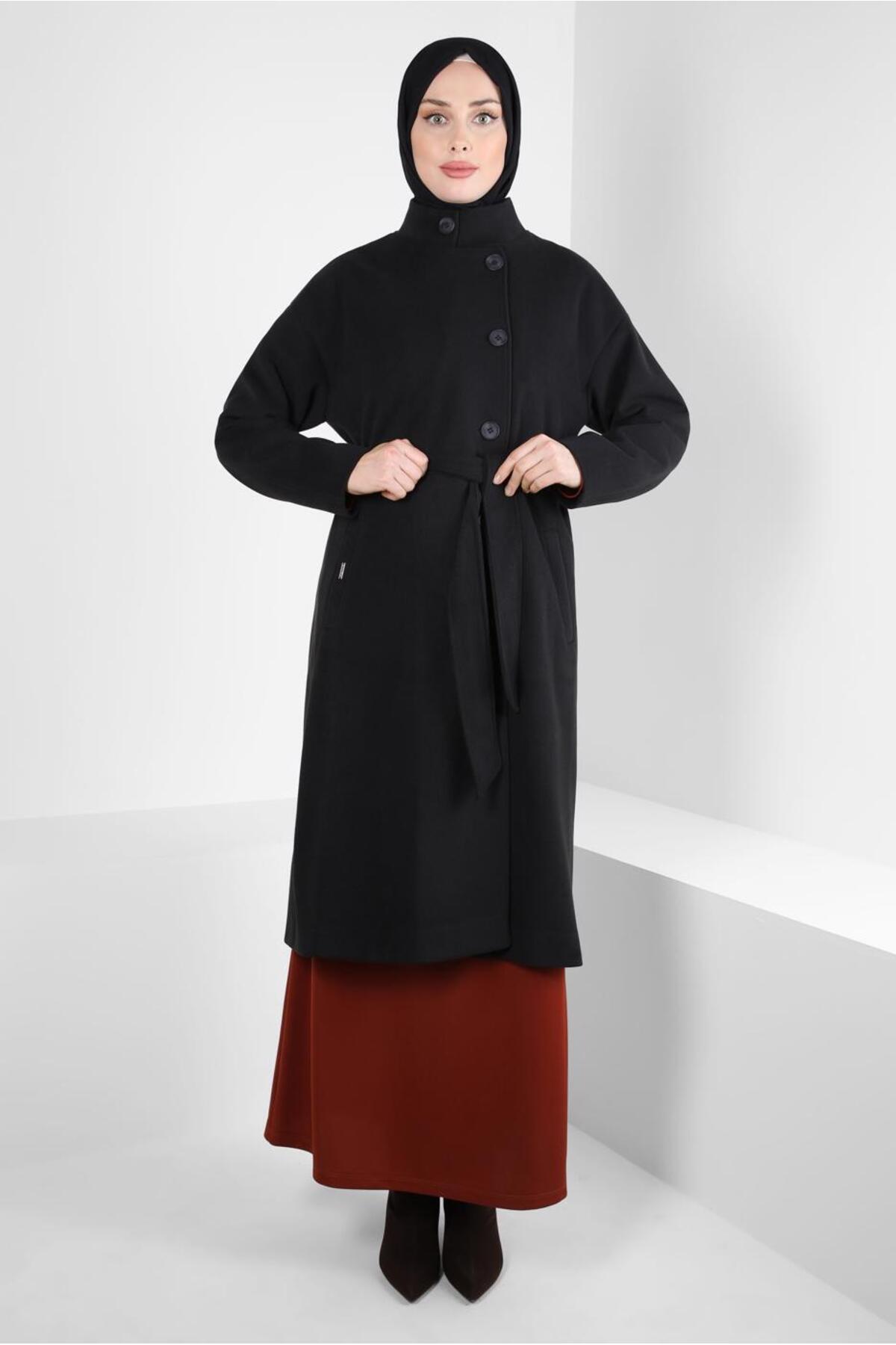 پالتو زنانه راسته آستین استاندارد | آلوینا Alvina 24KKBN0090457