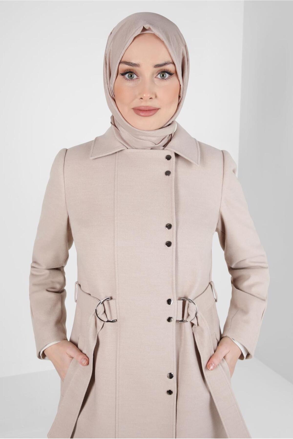 پالتو زنانه راسته آستین استاندارد | آلوینا Alvina 24KKBN0090449
