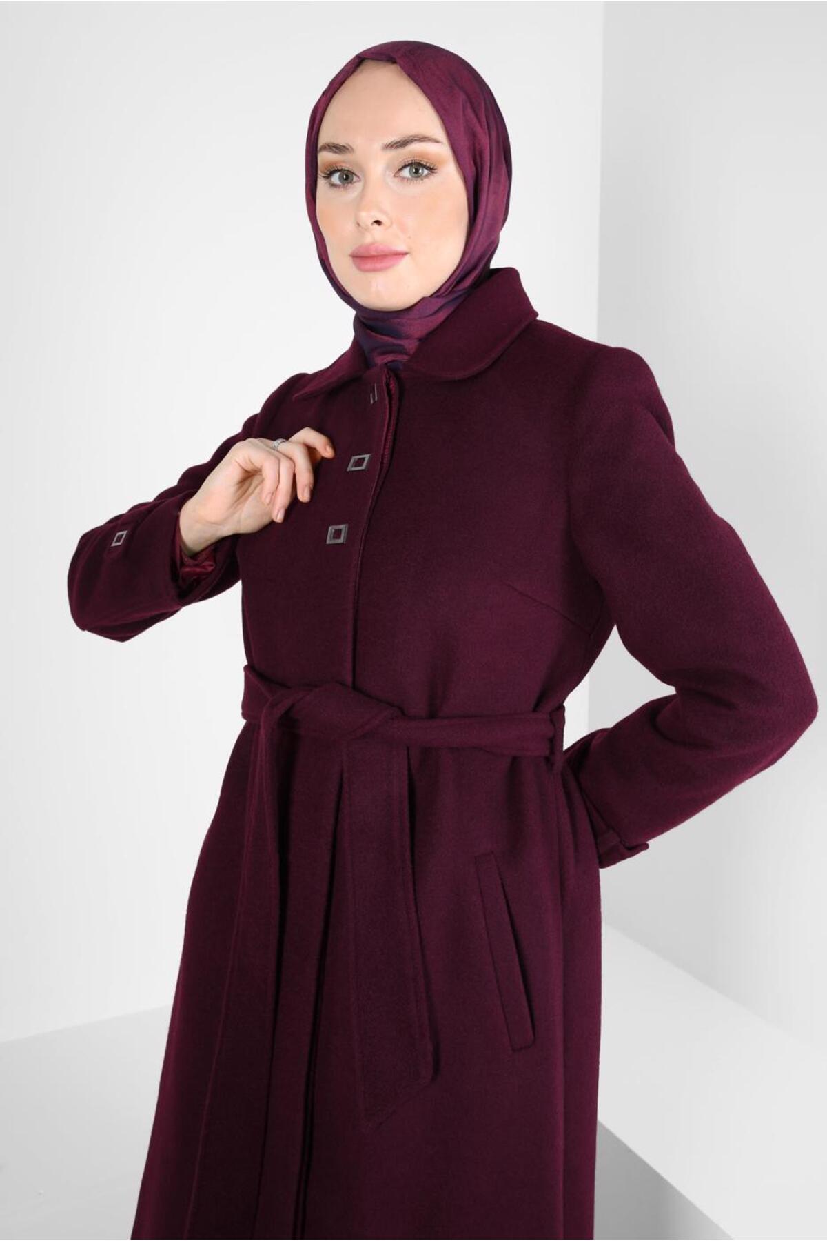 پالتو زنانه راسته آستین استاندارد | آلوینا Alvina 24KKBN0090456