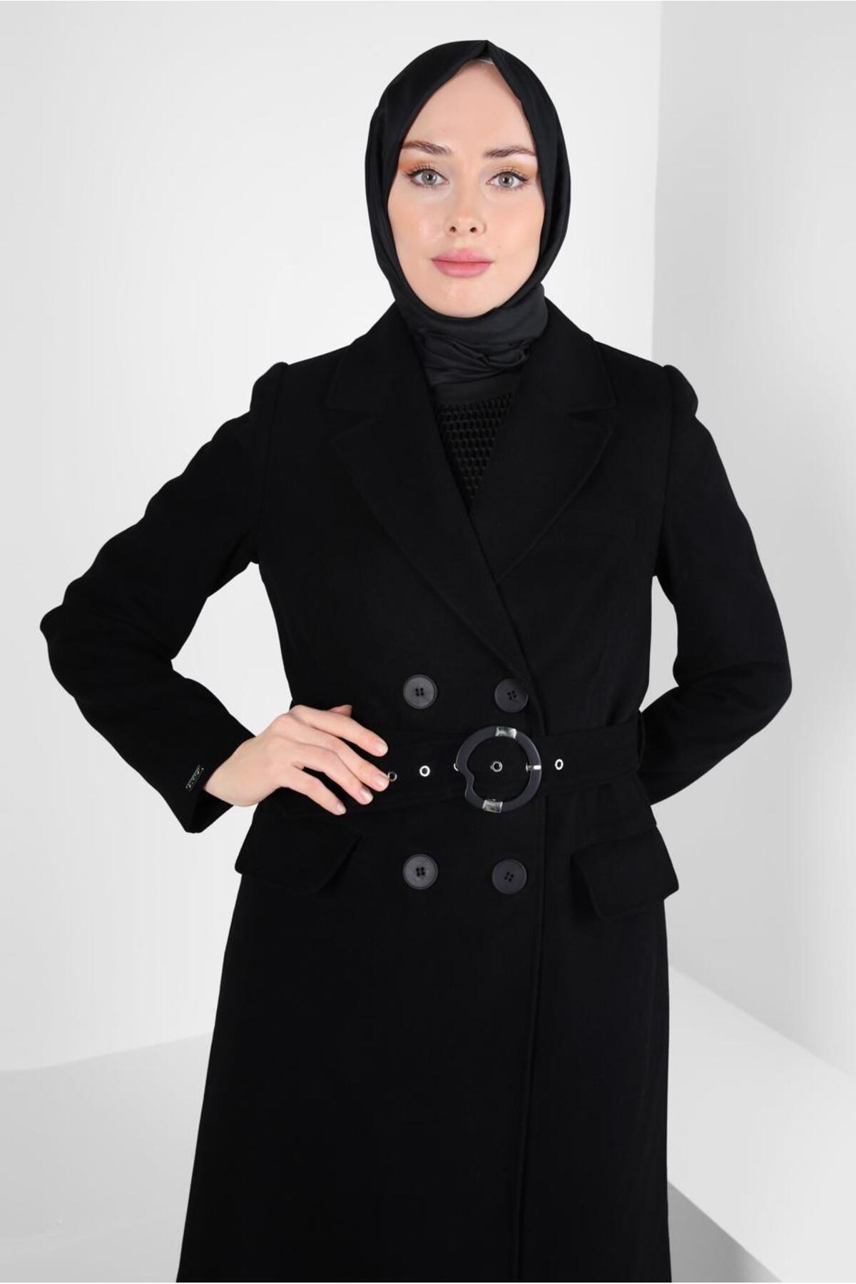 پالتو زنانه راسته آستین استاندارد | آلوینا Alvina 24KKBN0090448