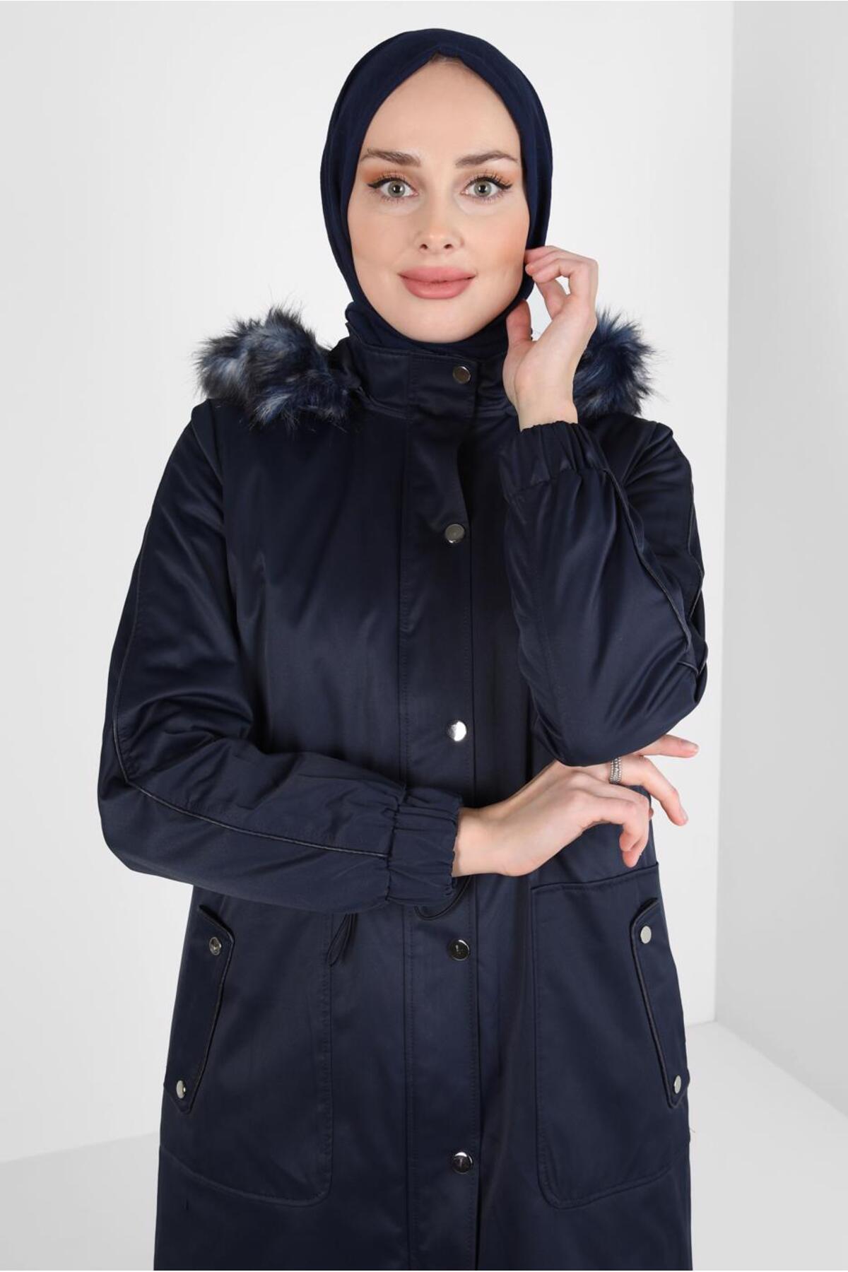 پالتو زنانه راسته آستین استاندارد | آلوینا Alvina 24KPRK0090261