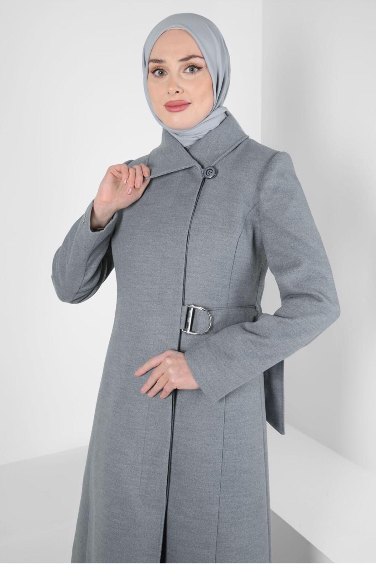 پالتو زنانه راسته آستین استاندارد | آلوینا Alvina TYCG22ZR8N170291504432132