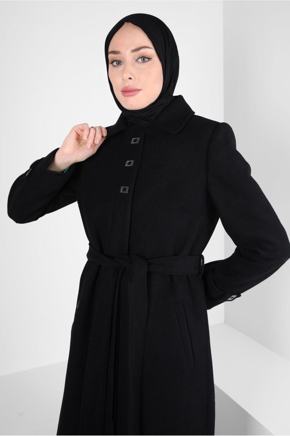پالتو زنانه راسته آستین استاندارد | آلوینا Alvina 24KKBN0090456