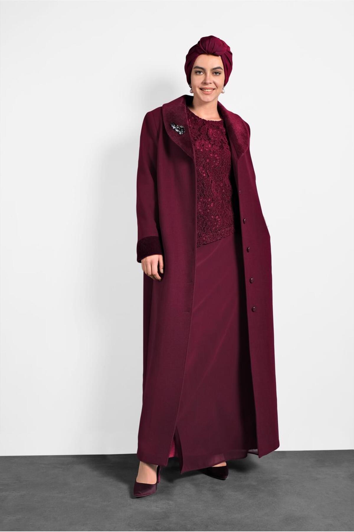 پالتو زنانه راسته آستین استاندارد | آلوینا Alvina 21KMNT0090081