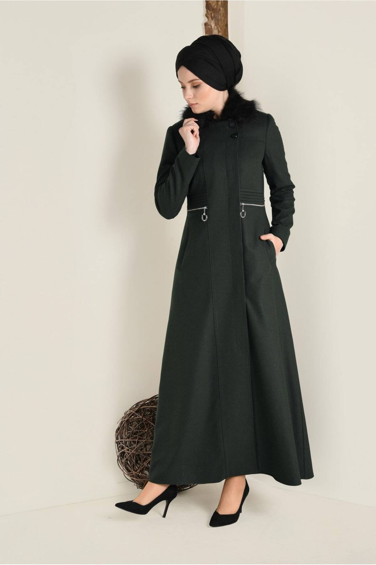 پالتو زنانه راسته آستین استاندارد | آلوینا Alvina 19KMNT009788