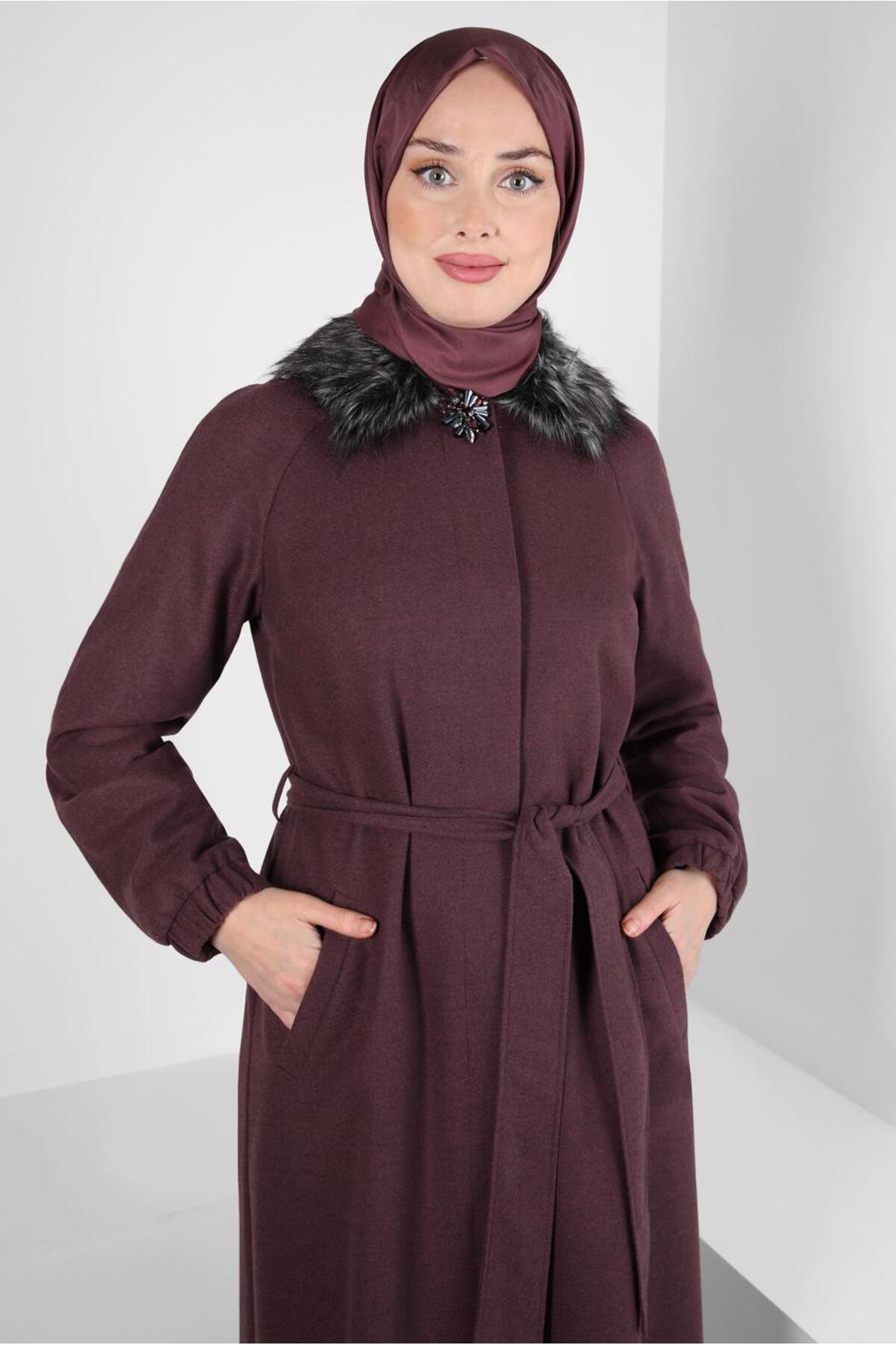 پالتو زنانه راسته آستین استاندارد | آلوینا Alvina 21KMNT0090077