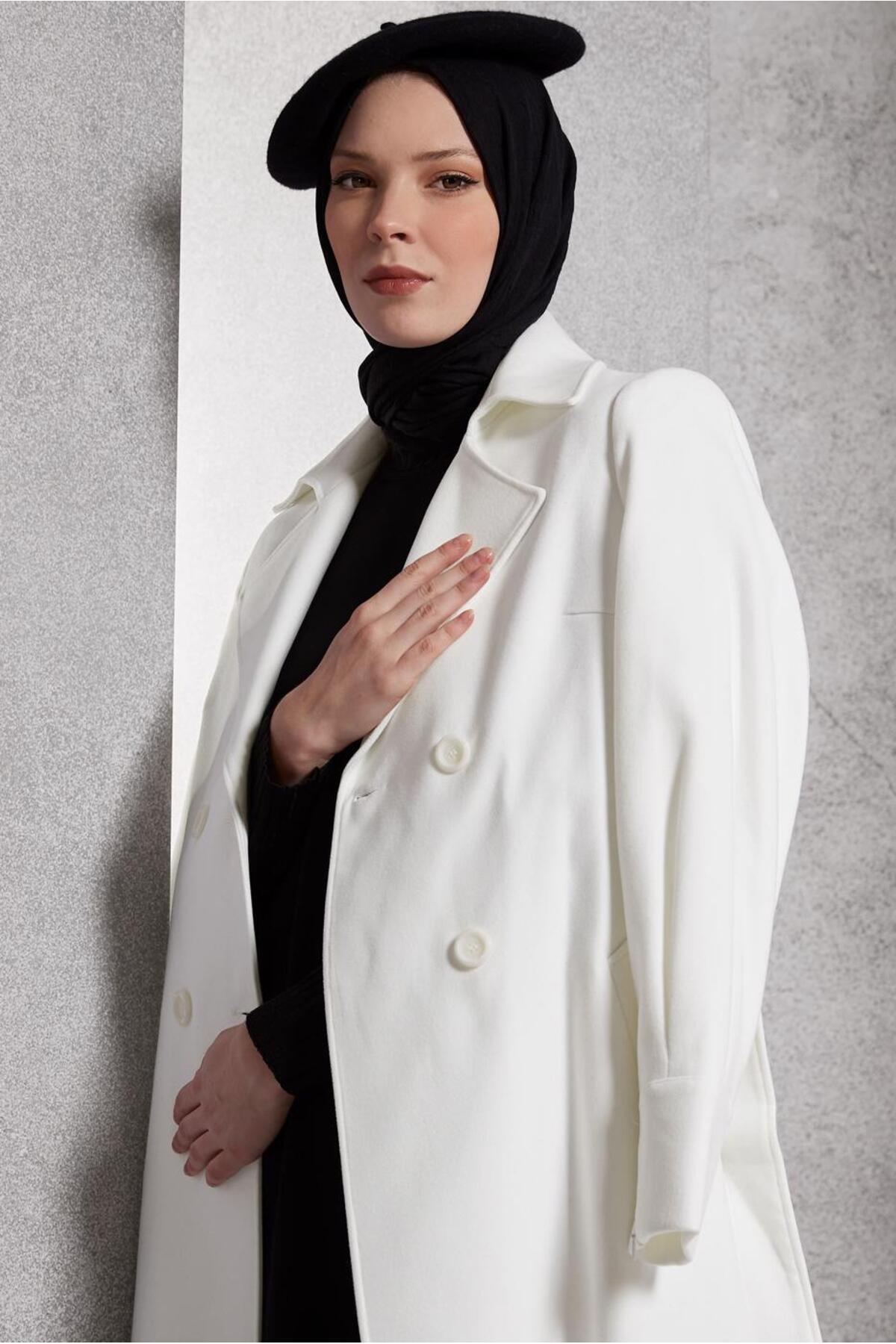 پالتو زنانه راسته آستین استاندارد | آلوینا Alvina 24KKBN0090471