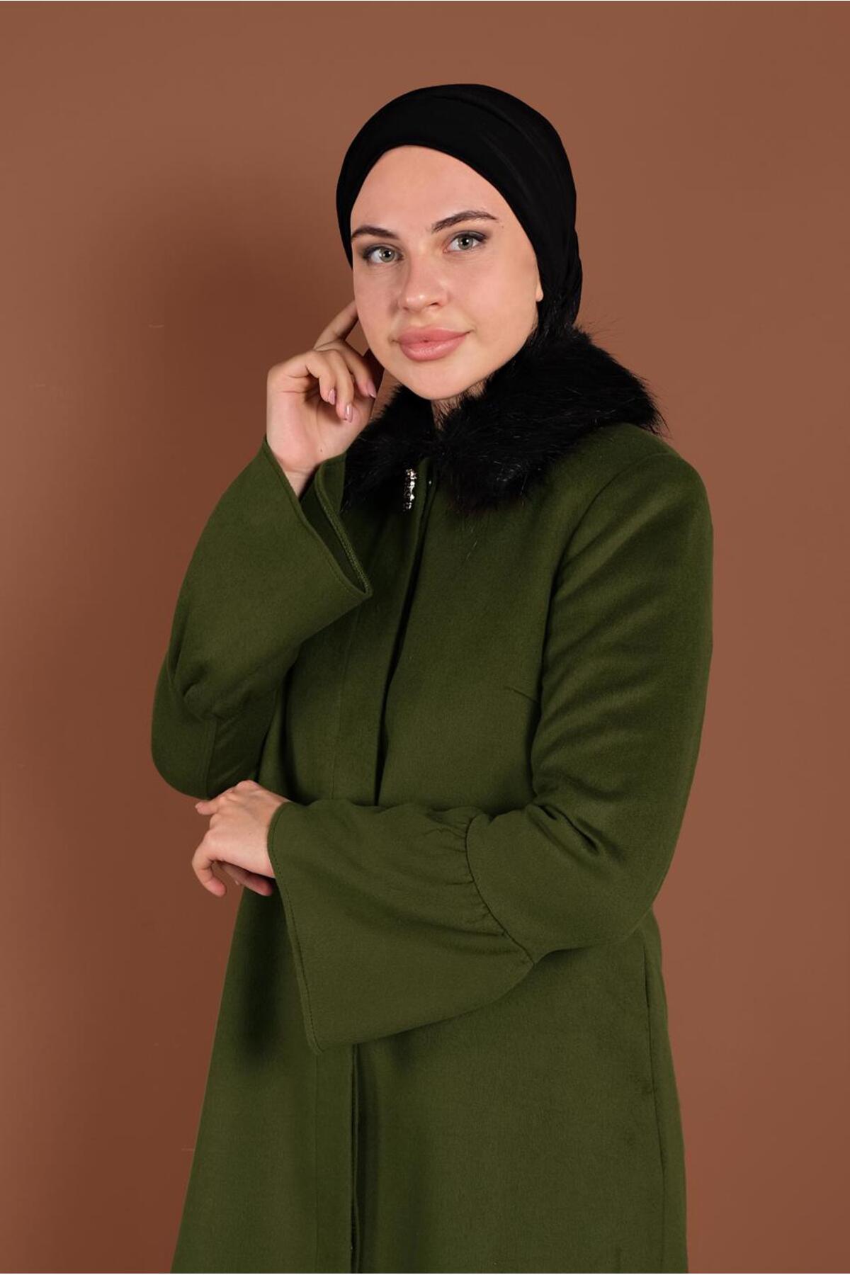پالتو زنانه راسته آستین استاندارد | آلوینا Alvina 19KKBN009815