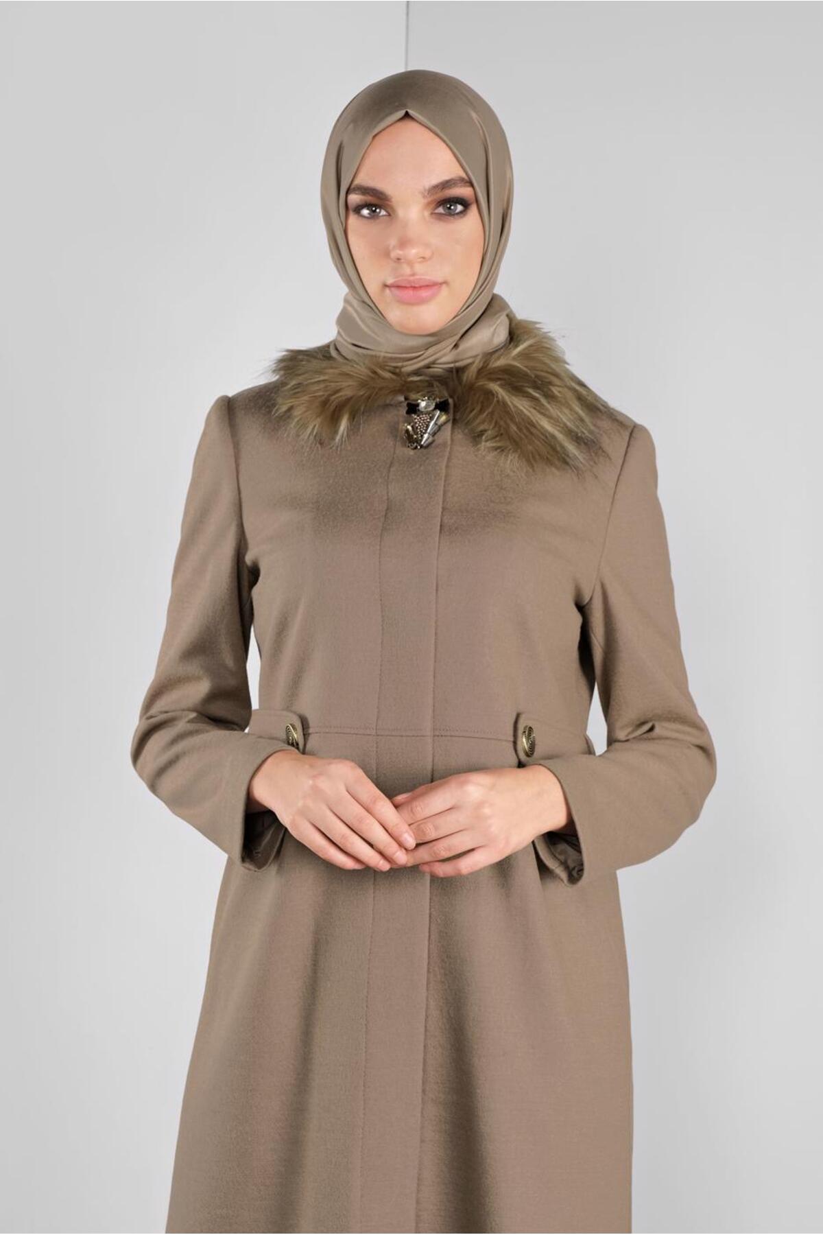 پالتو زنانه راسته آستین استاندارد | آلوینا Alvina 21KMNT0090123