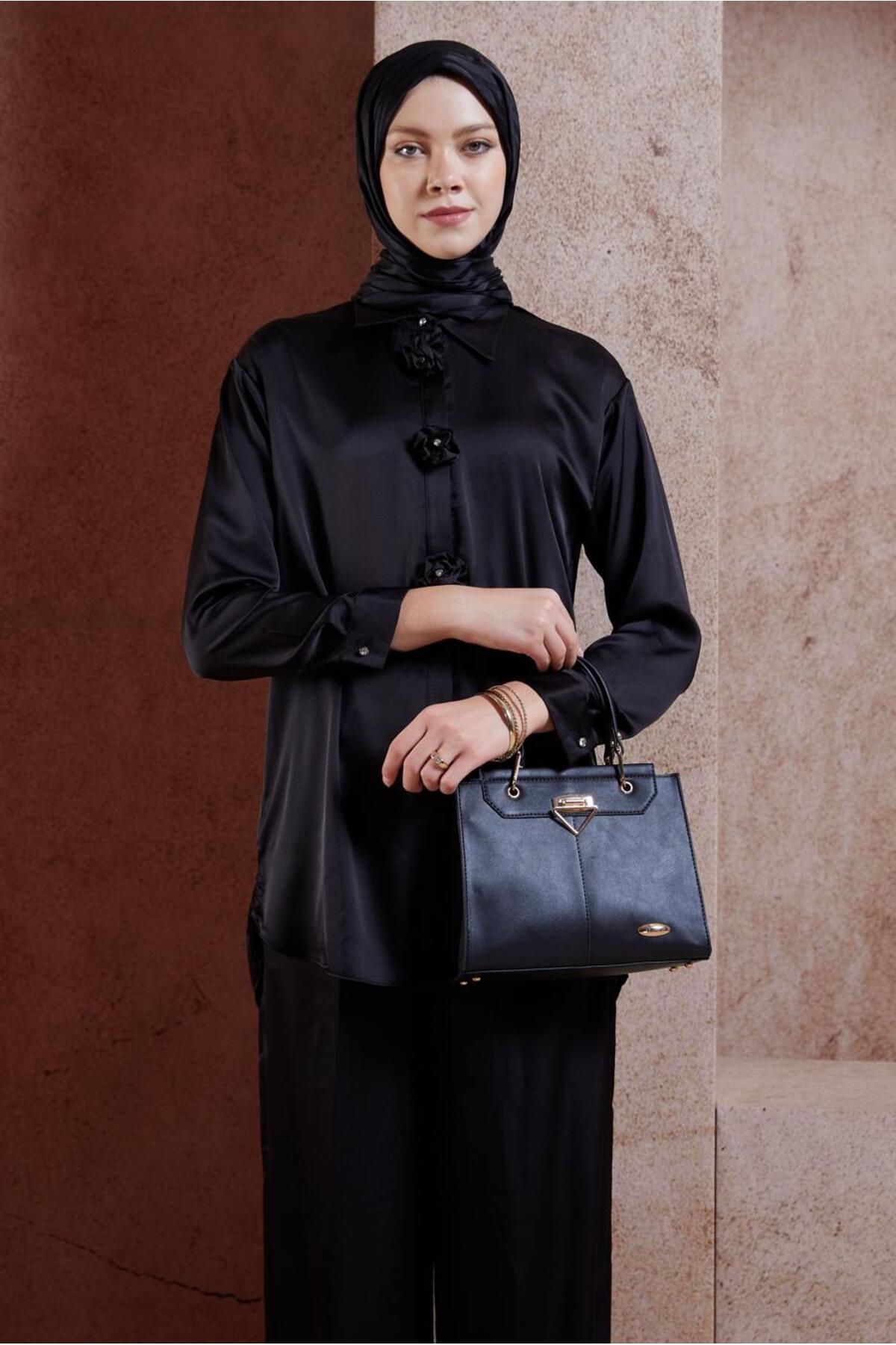 ست لباس زنانه راسته فاق نرمال آستین استاندارد | آلوینا Alvina 24YTKP0044757