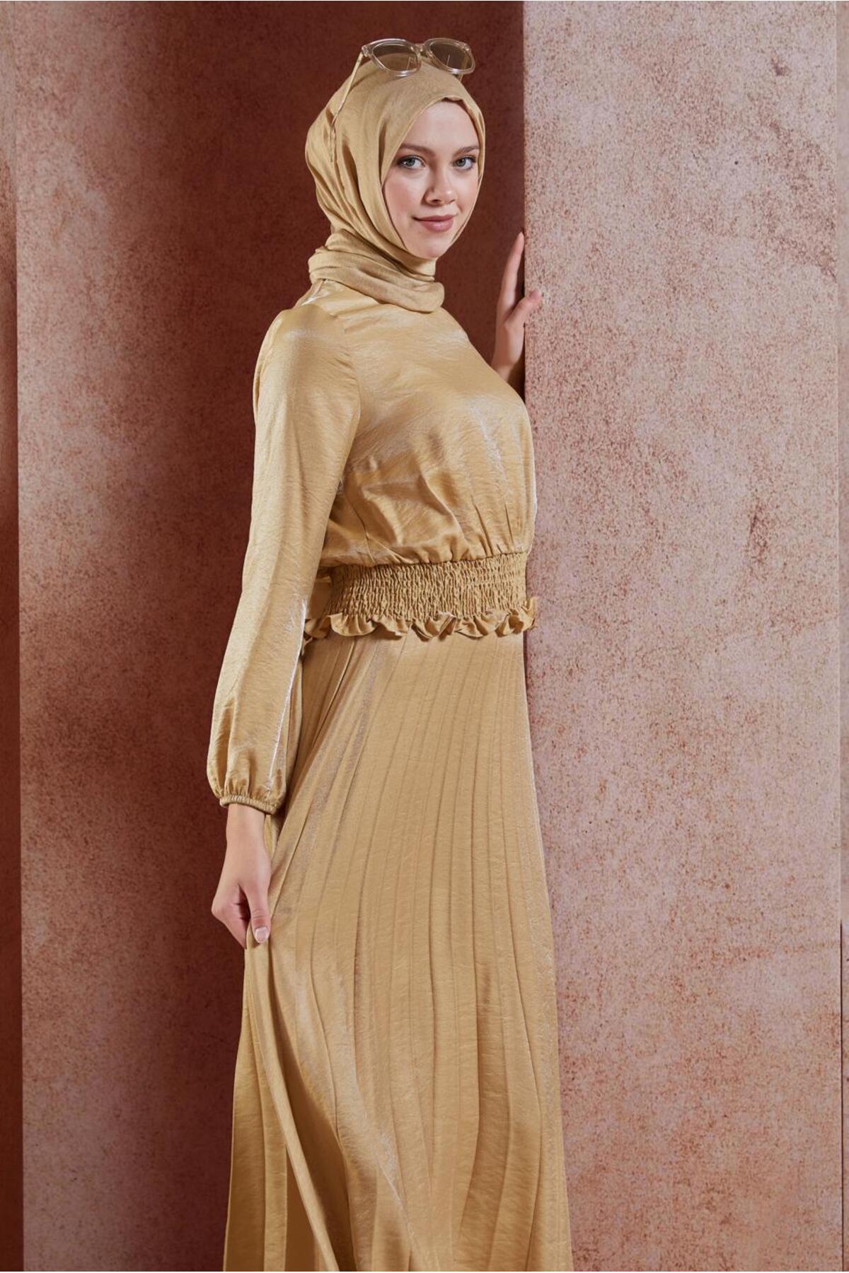 ست لباس زنانه راسته فاق نرمال آستین استاندارد | آلوینا Alvina 24YTKE0044716