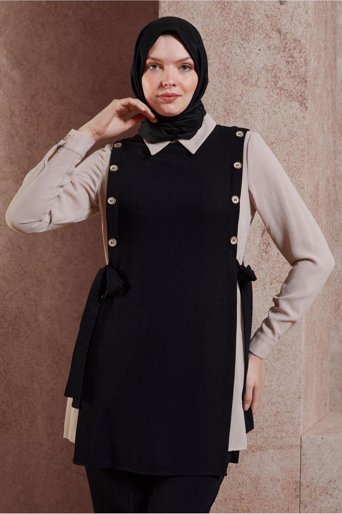 ست لباس زنانه راسته فاق نرمال آستین استاندارد | آلوینا Alvina 23YTKP0043923