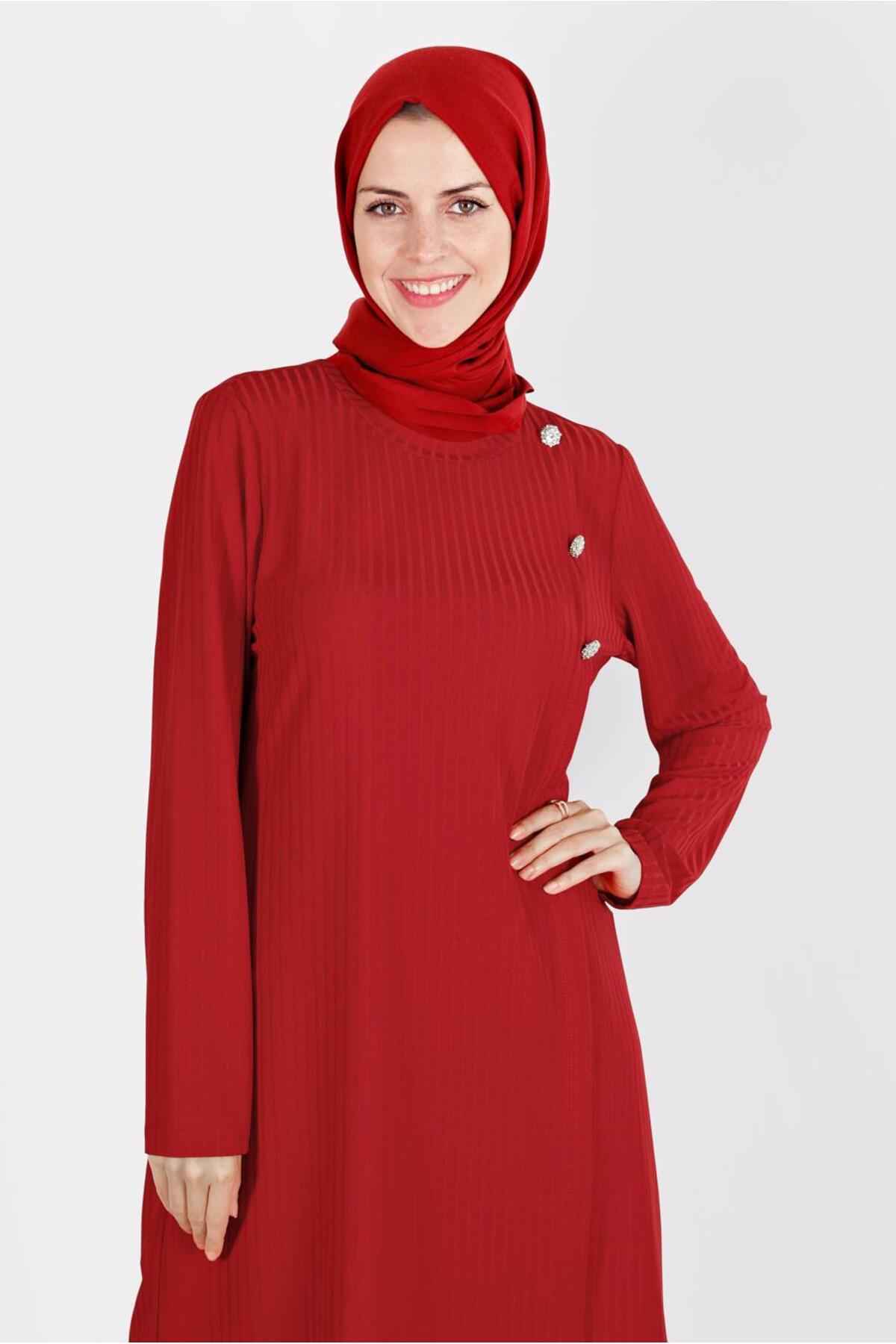 ست لباس زنانه راسته فاق نرمال آستین استاندارد | آلوینا Alvina 22YTKP0042882