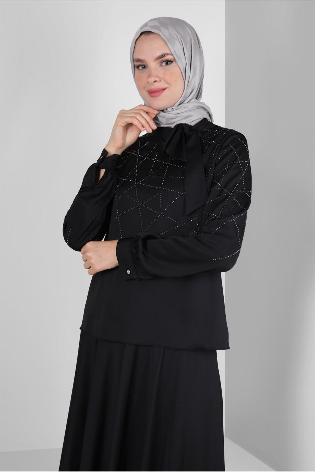 ست لباس زنانه راسته فاق نرمال آستین استاندارد | آلوینا Alvina 23YTKE0043666