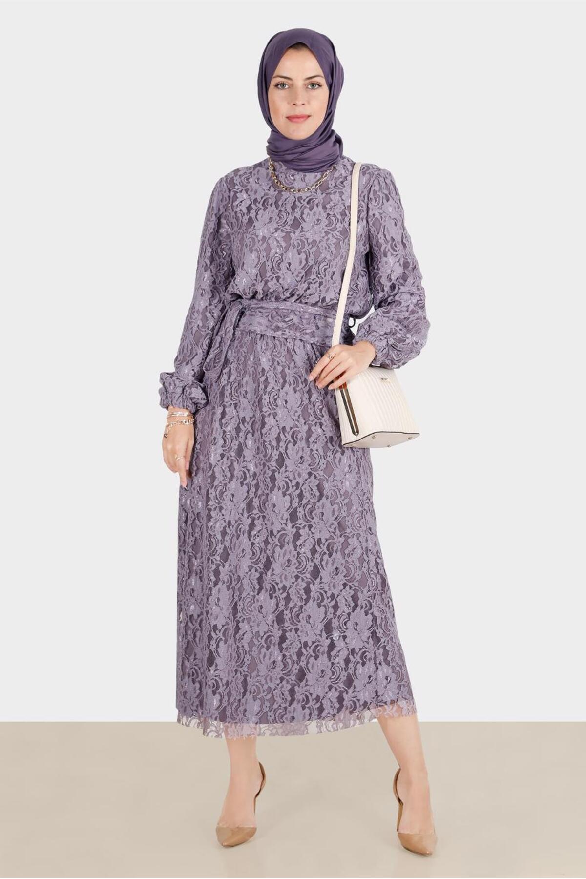 ست لباس زنانه راسته فاق نرمال آستین استاندارد | آلوینا Alvina 22YTKE0042844