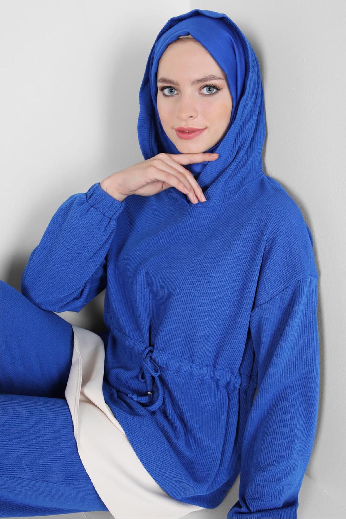 ست لباس زنانه راسته فاق نرمال آستین استاندارد | آلوینا Alvina 24KTKP0044264