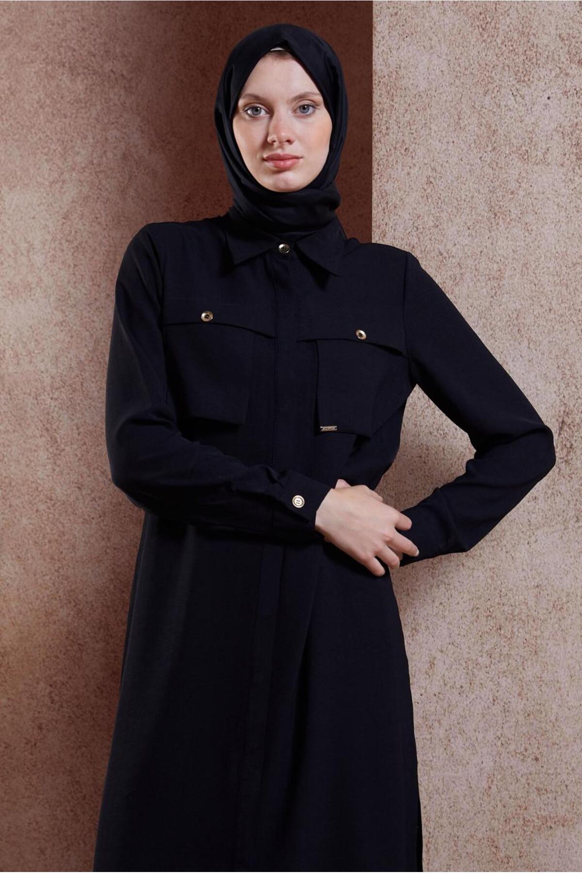 ست لباس زنانه راسته فاق نرمال آستین استاندارد | آلوینا Alvina 24YTKP0044464