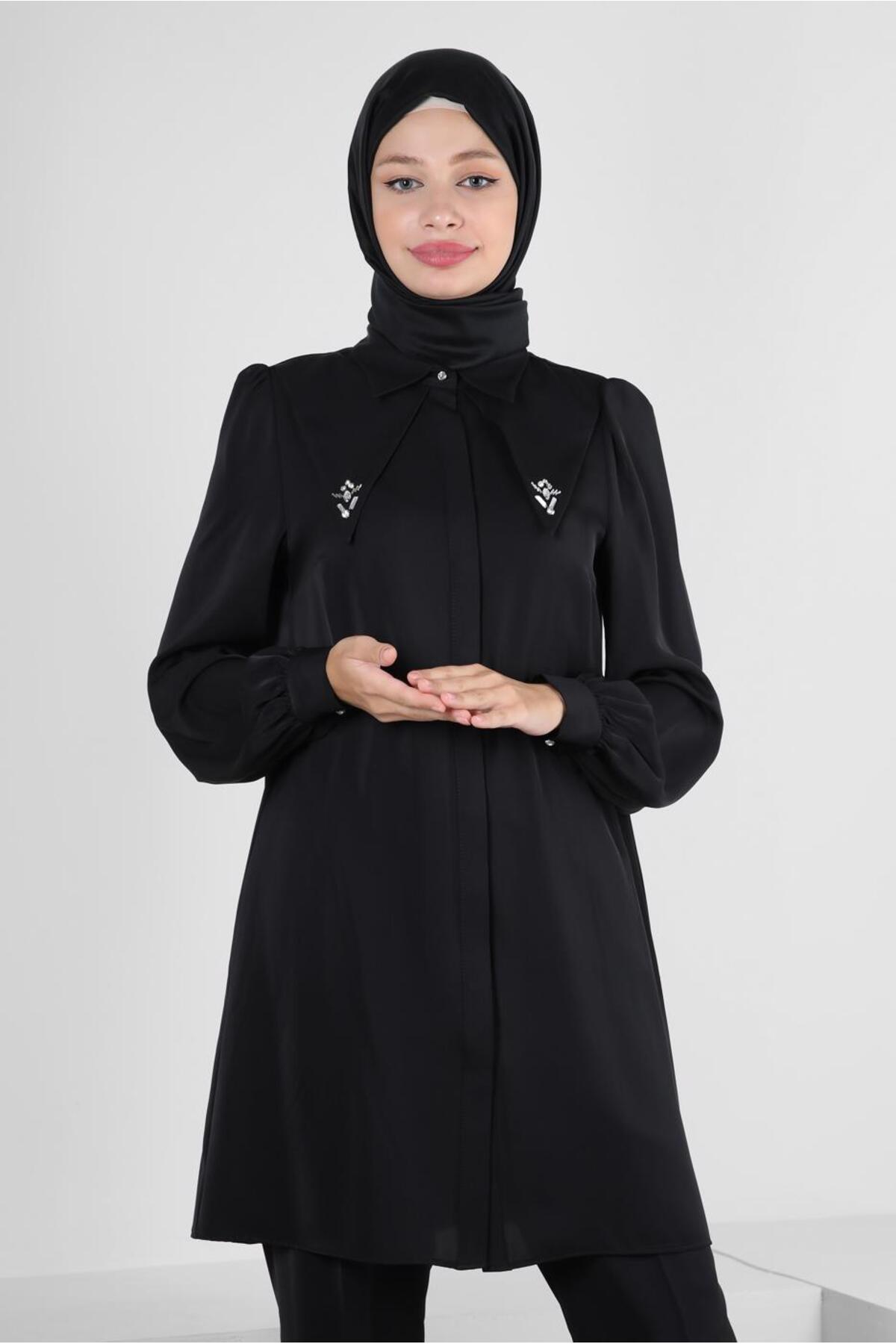 ست لباس زنانه راسته فاق نرمال آستین استاندارد | آلوینا Alvina 23YTKP0043910