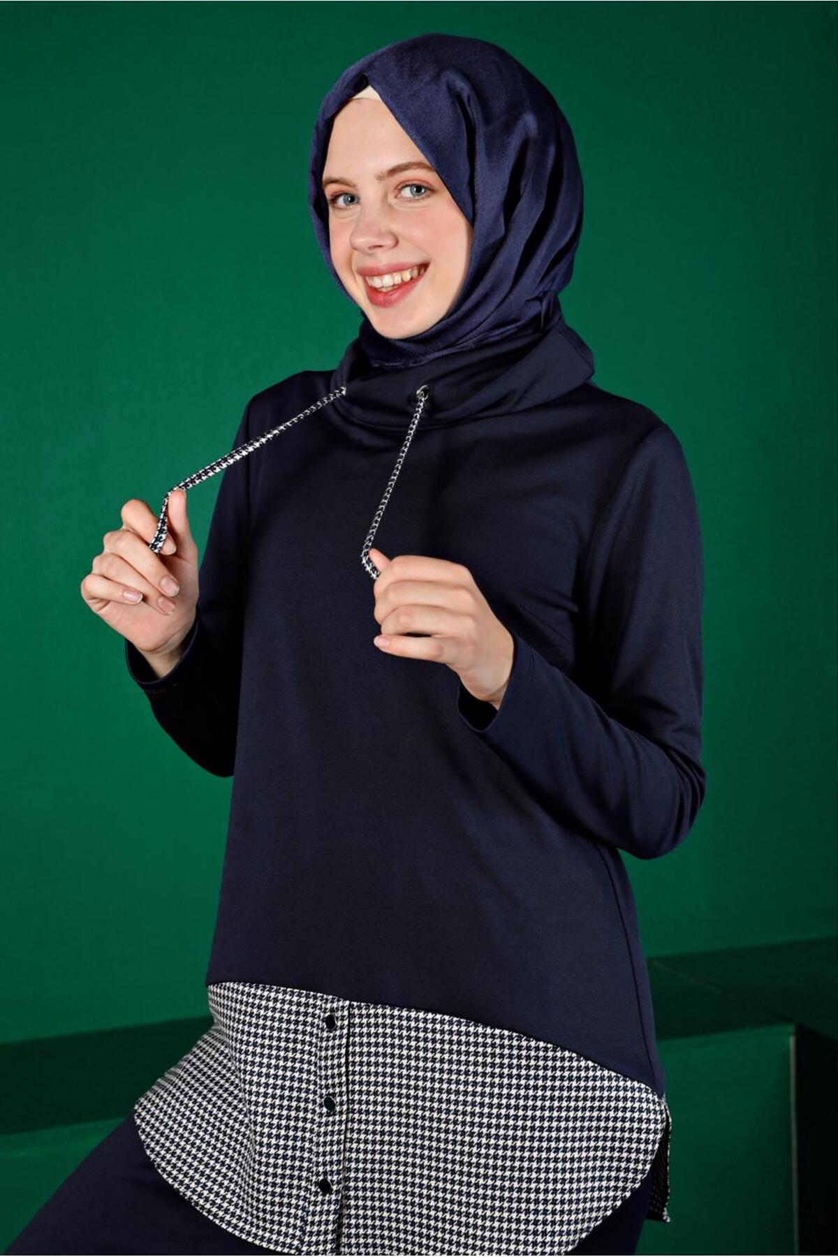 ست لباس زنانه راسته فاق نرمال آستین استاندارد | آلوینا Alvina 23KTKE0043413