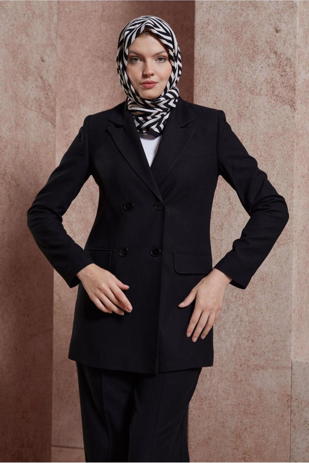 ست لباس زنانه راسته فاق نرمال آستین استاندارد | آلوینا Alvina 24YTKP0030420