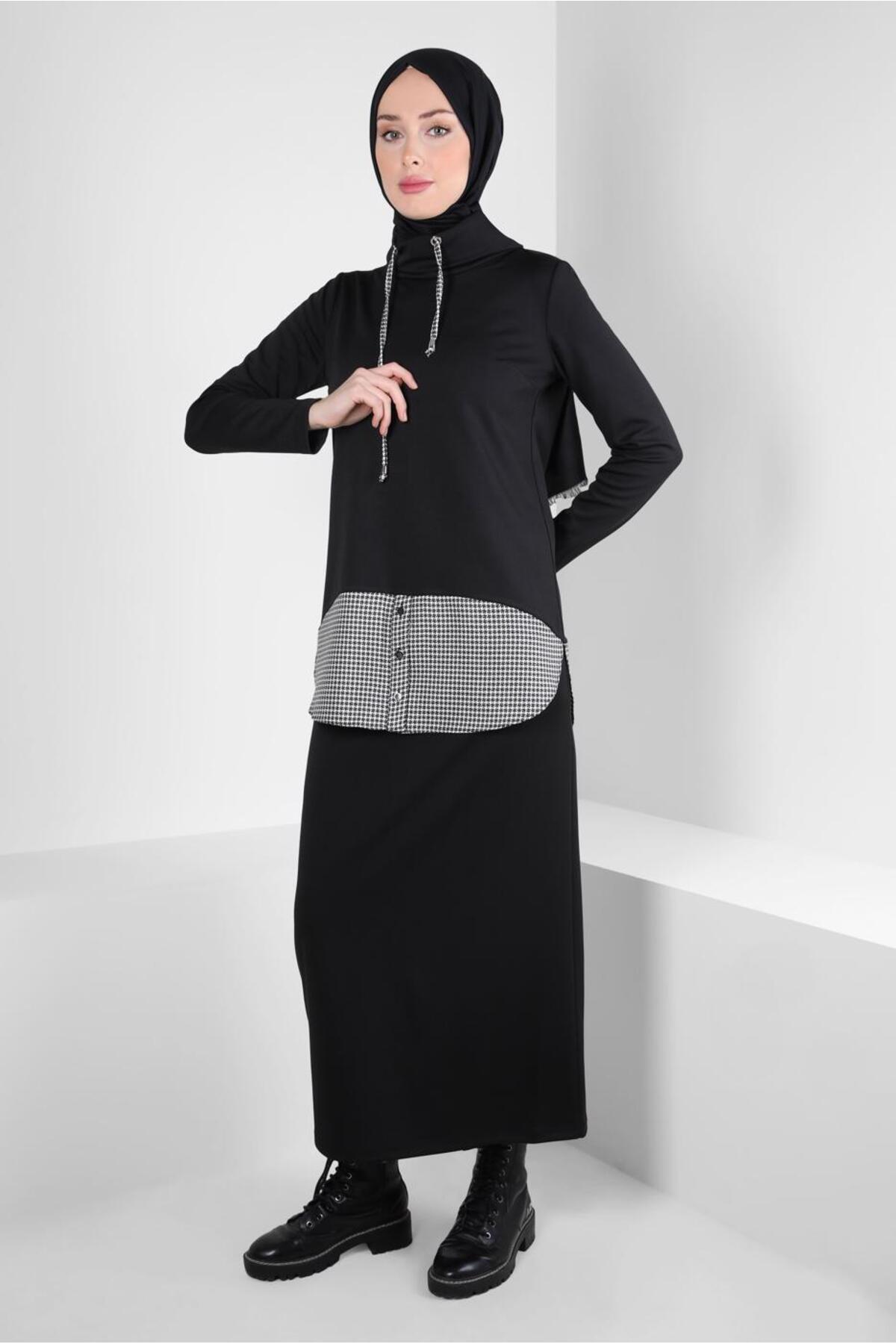 ست لباس زنانه راسته فاق نرمال آستین استاندارد | آلوینا Alvina 23KTKE0043413