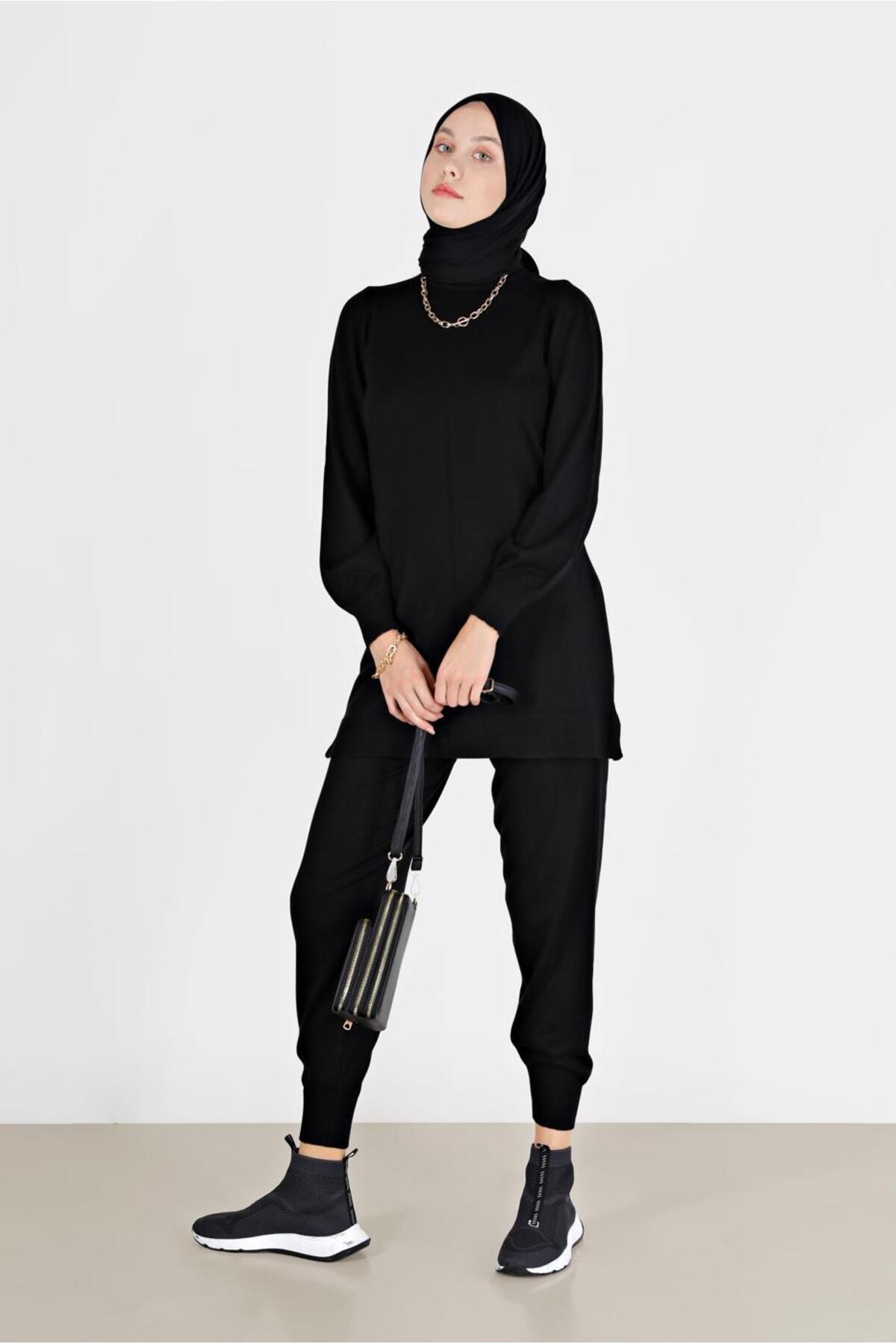 ست لباس زنانه راسته فاق نرمال آستین استاندارد | آلوینا Alvina 22KTNK0042079