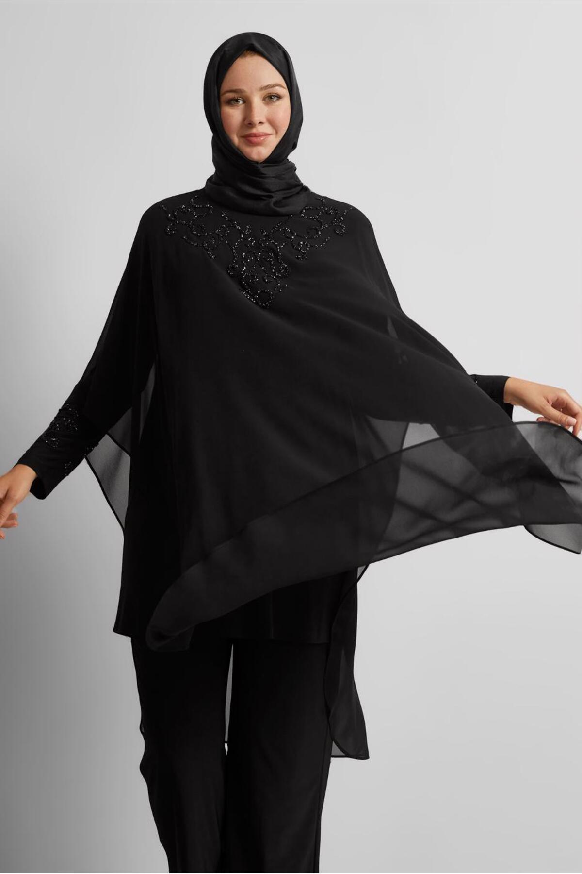 ست لباس زنانه اسلیمی فاق نرمال آستین استاندارد | آلوینا Alvina 25YTKP0020722