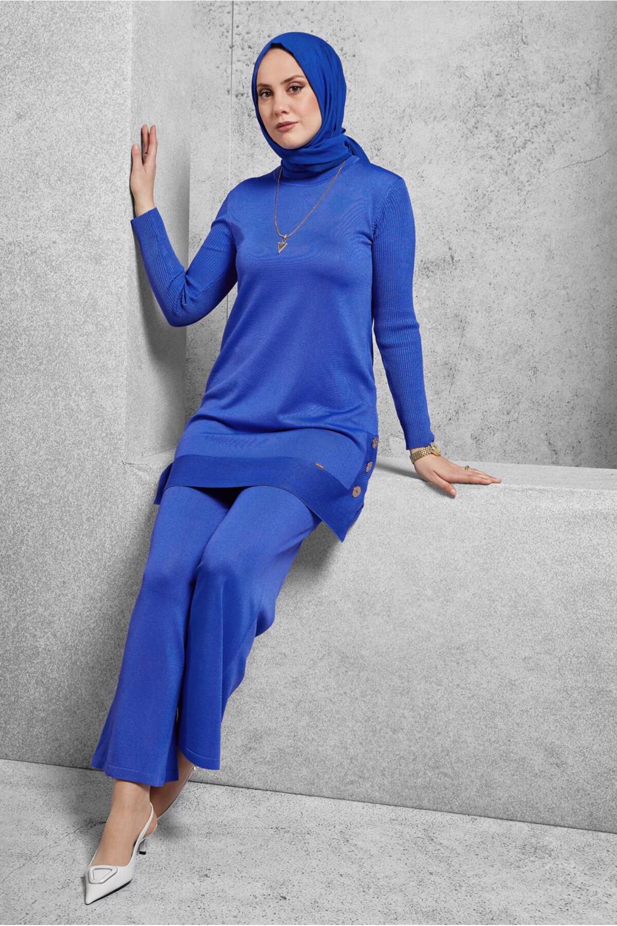 ست لباس زنانه راسته فاق نرمال آستین استاندارد | آلوینا Alvina 25KTKP0044951