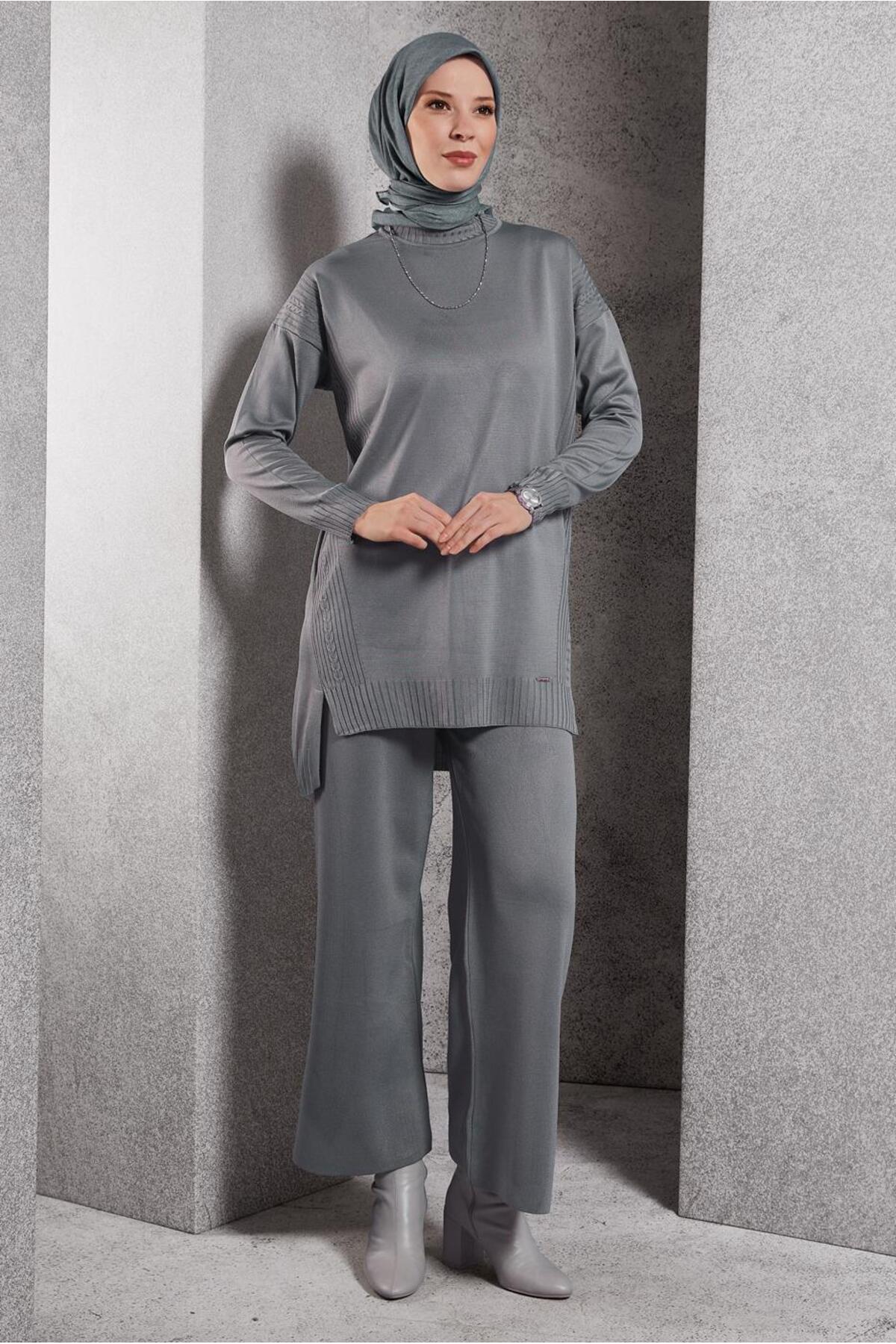 ست لباس زنانه راسته فاق نرمال آستین استاندارد | آلوینا Alvina 25KTKP0044954