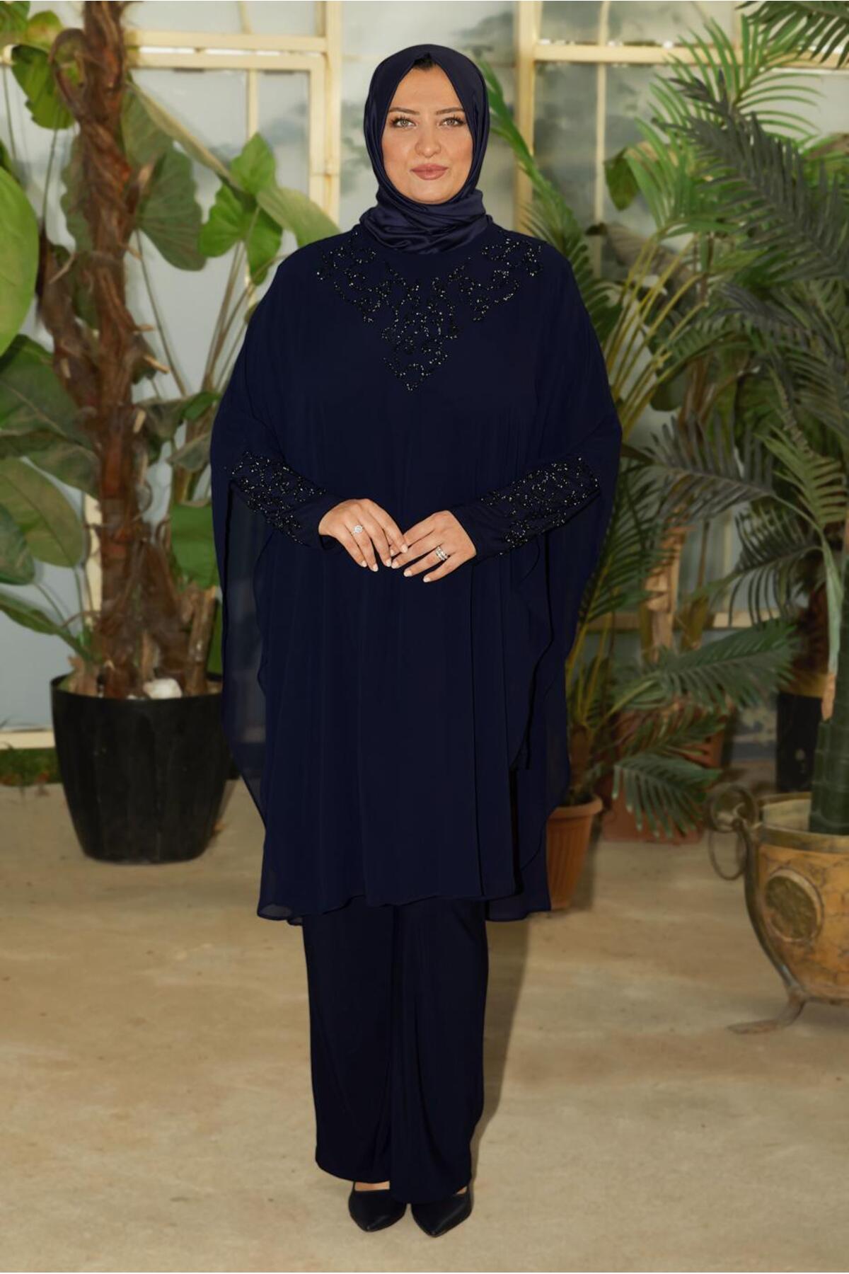 ست لباس زنانه اسلیمی فاق نرمال آستین استاندارد | آلوینا Alvina 25YTKP0020722