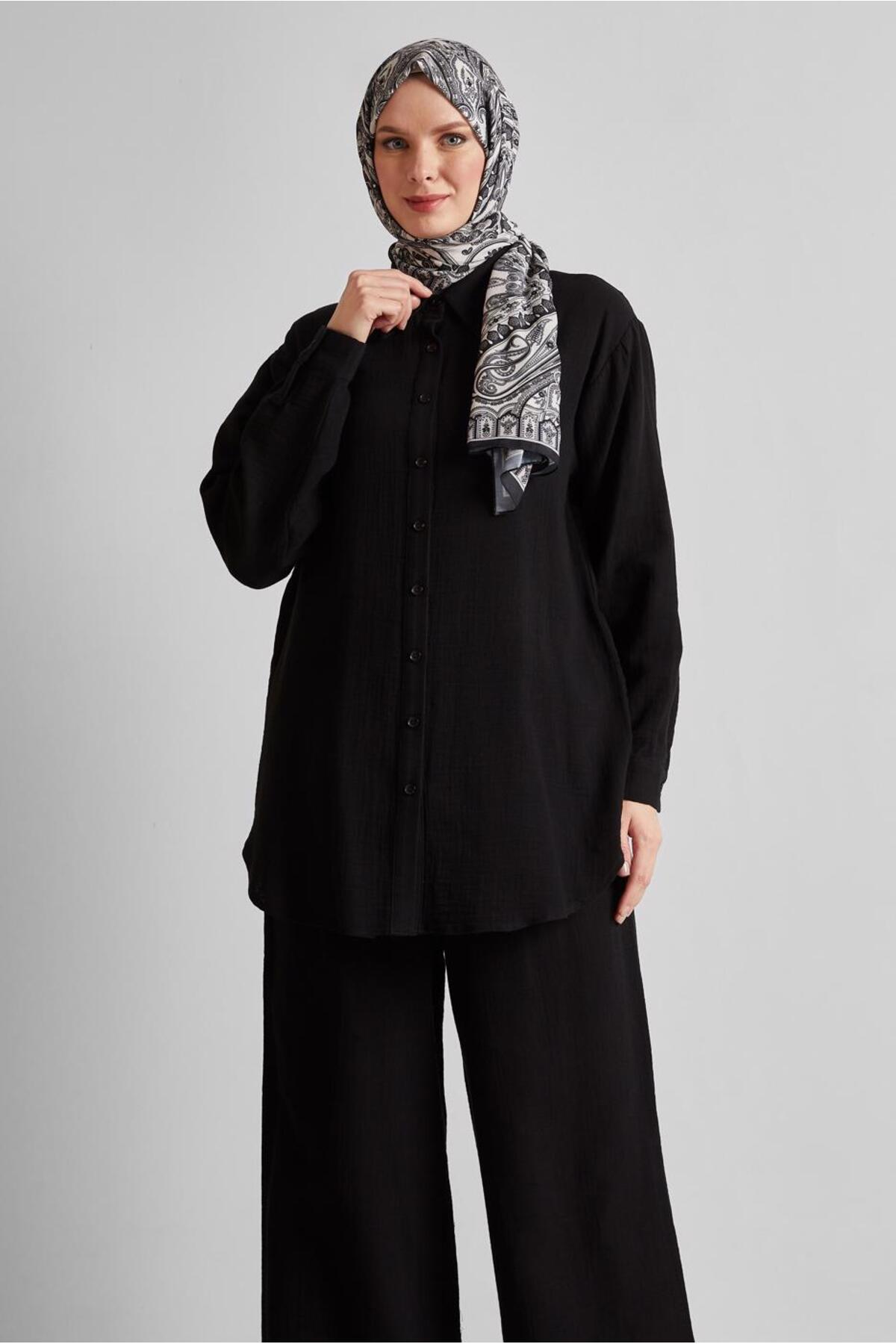 ست لباس زنانه راسته فاق نرمال آستین استاندارد | آلوینا Alvina 25YTKP0044777