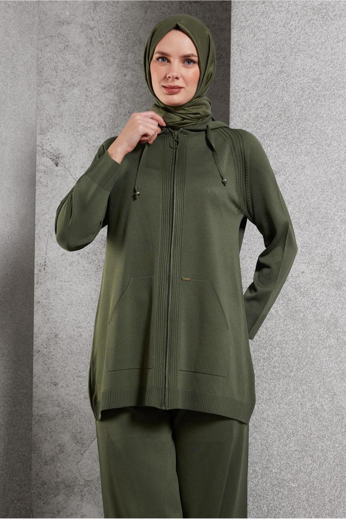ست لباس زنانه راسته فاق نرمال آستین استاندارد | آلوینا Alvina 25KTKP0044958