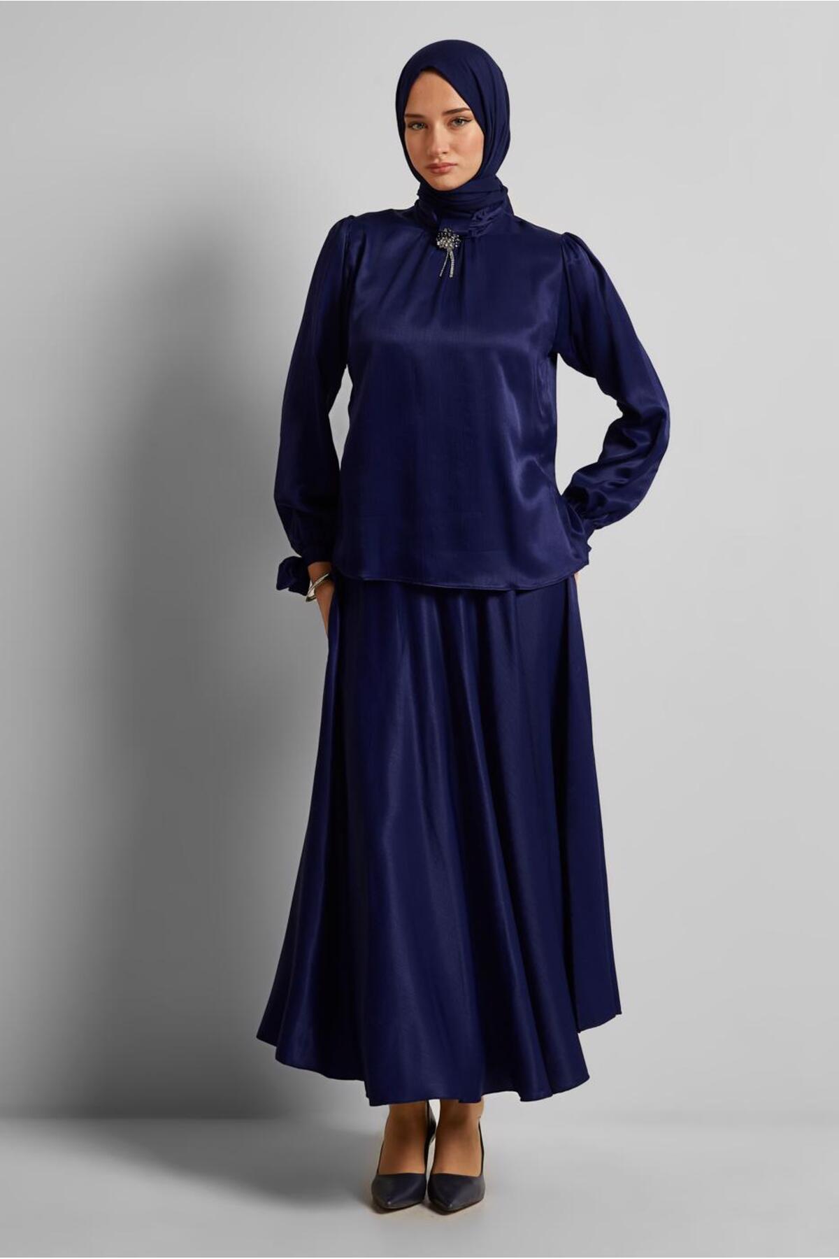 ست لباس زنانه راسته فاق نرمال آستین استاندارد | آلوینا Alvina 25YTKE0045706